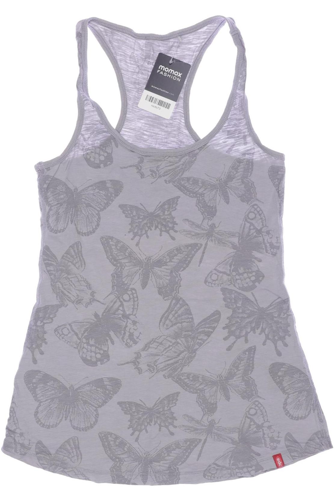 

edc by Esprit Damen Top, grau, Gr. 38