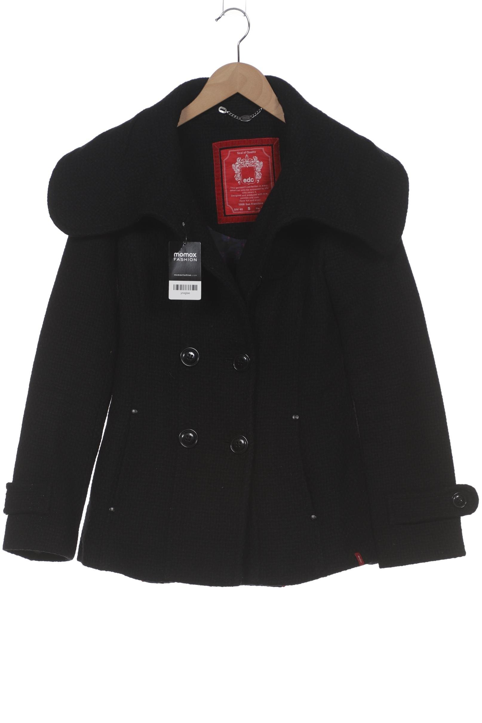 

edc by Esprit Damen Jacke, schwarz, Gr. 36