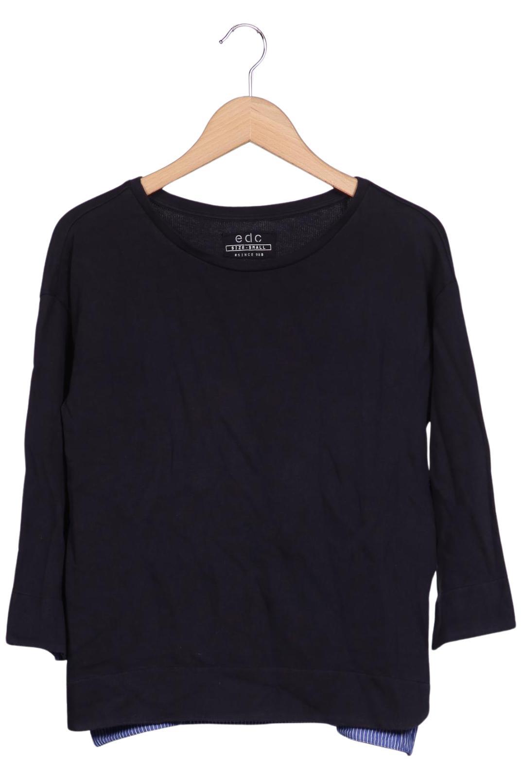 

edc by Esprit Damen Sweatshirt, marineblau, Gr. 36