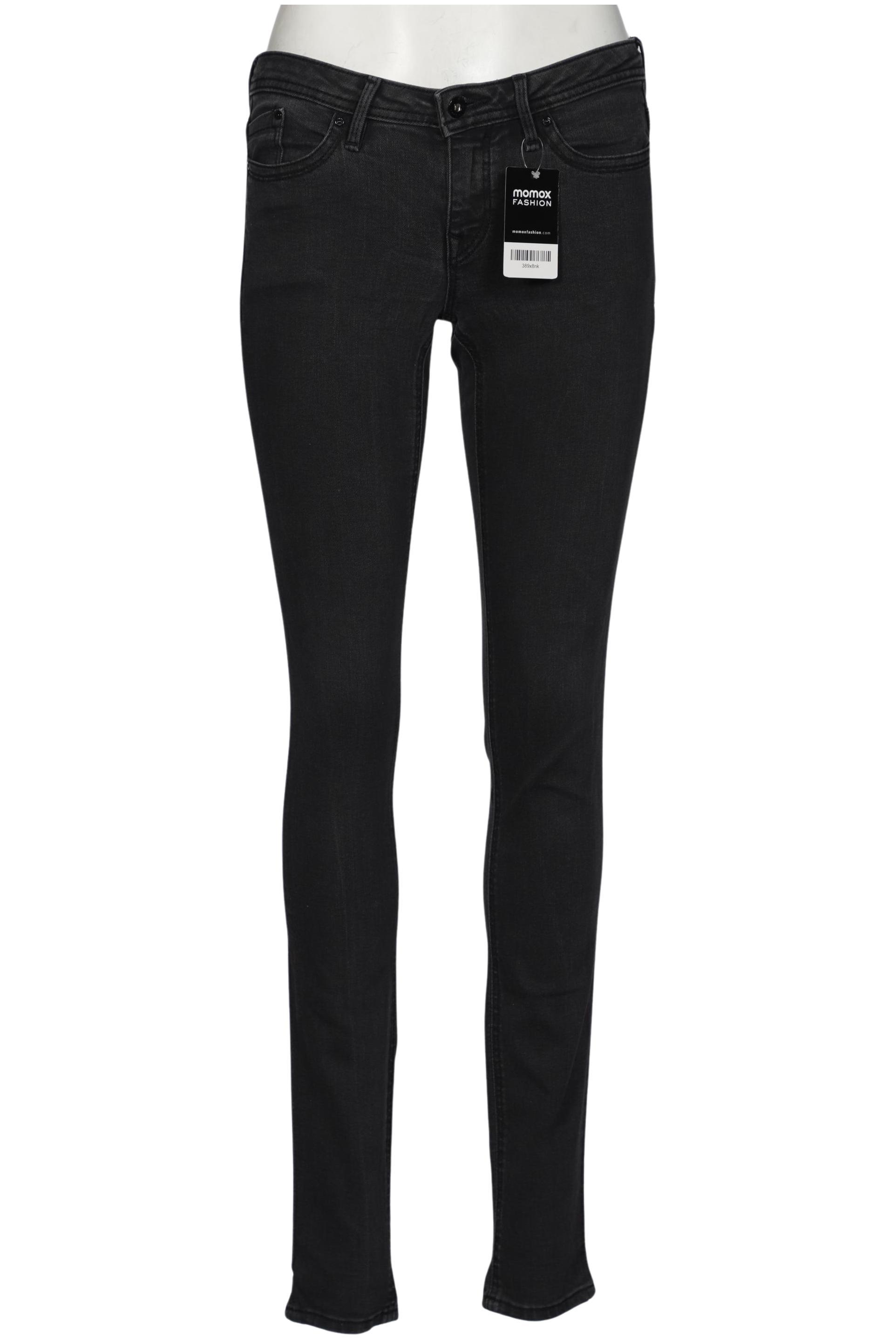 

edc by Esprit Damen Jeans, schwarz, Gr. 27