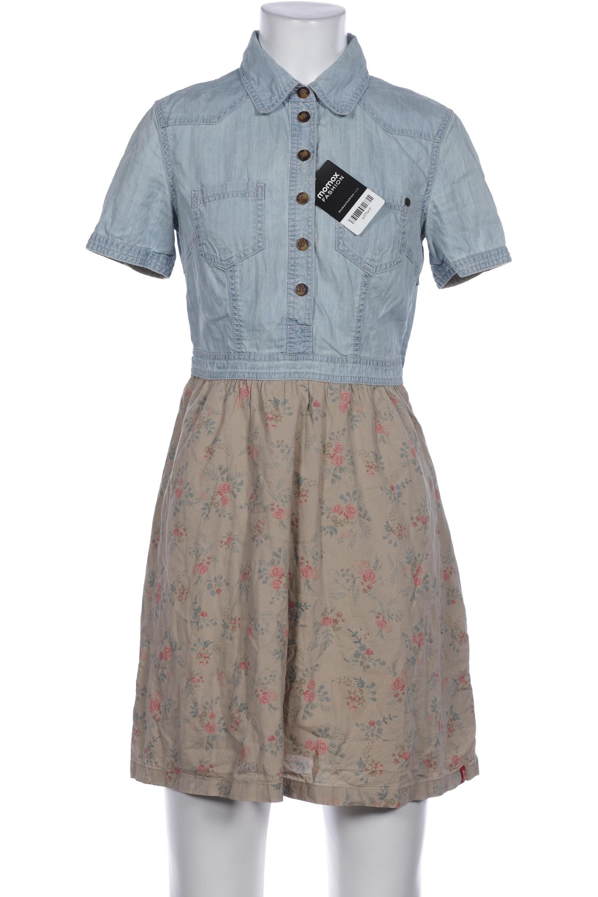 

edc by Esprit Damen Kleid, blau, Gr. 34