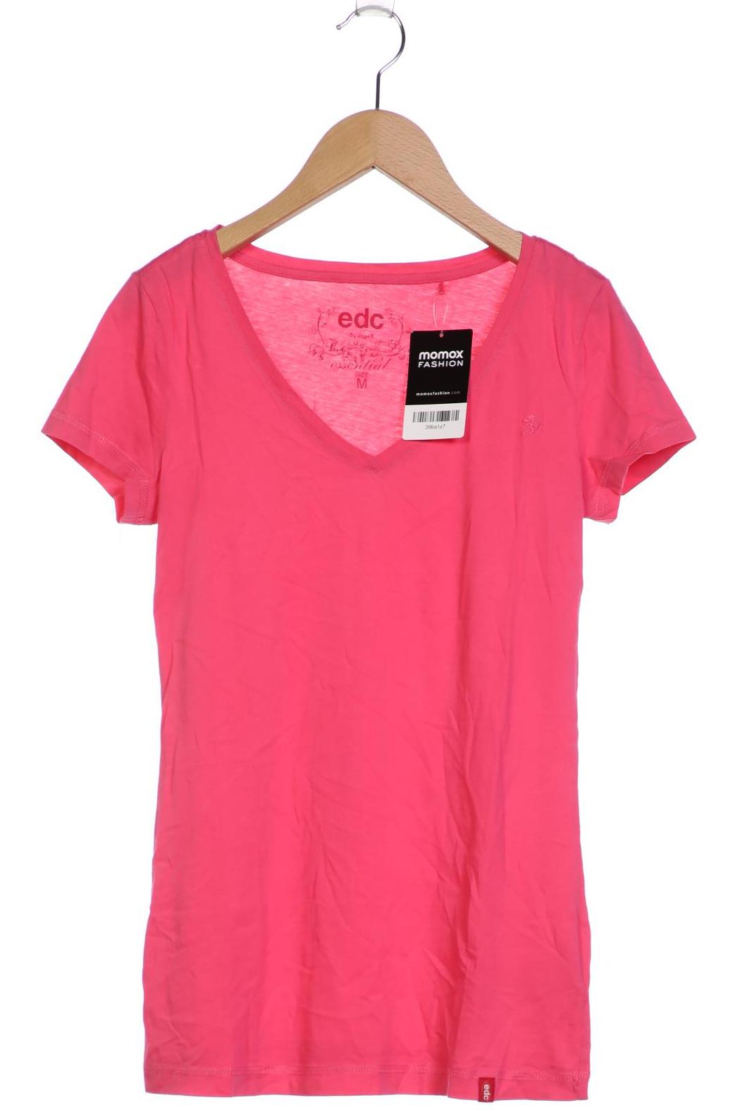 

edc by Esprit Damen T-Shirt, pink, Gr. 38