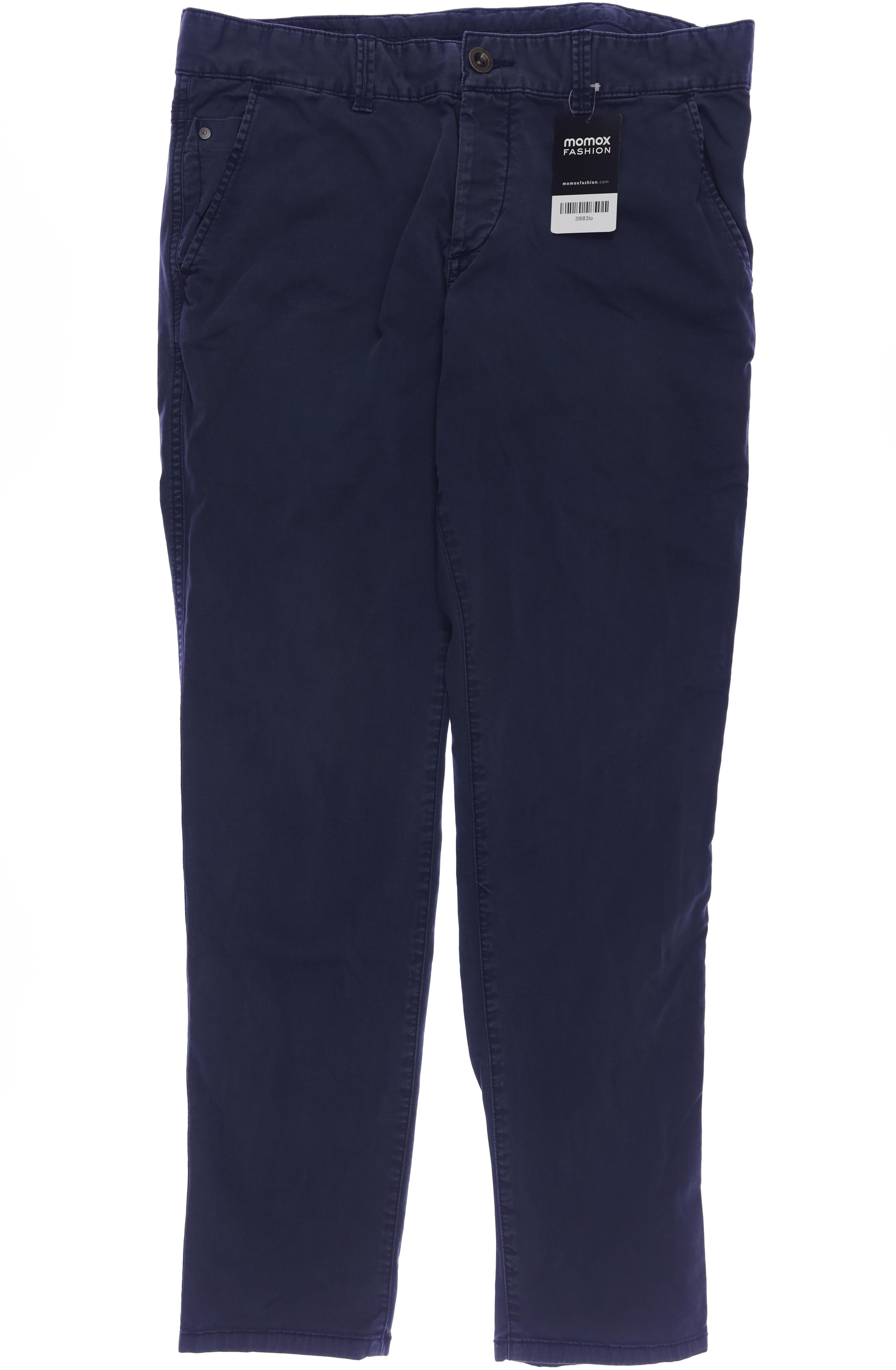 

edc by Esprit Herren Stoffhose, marineblau, Gr. 33