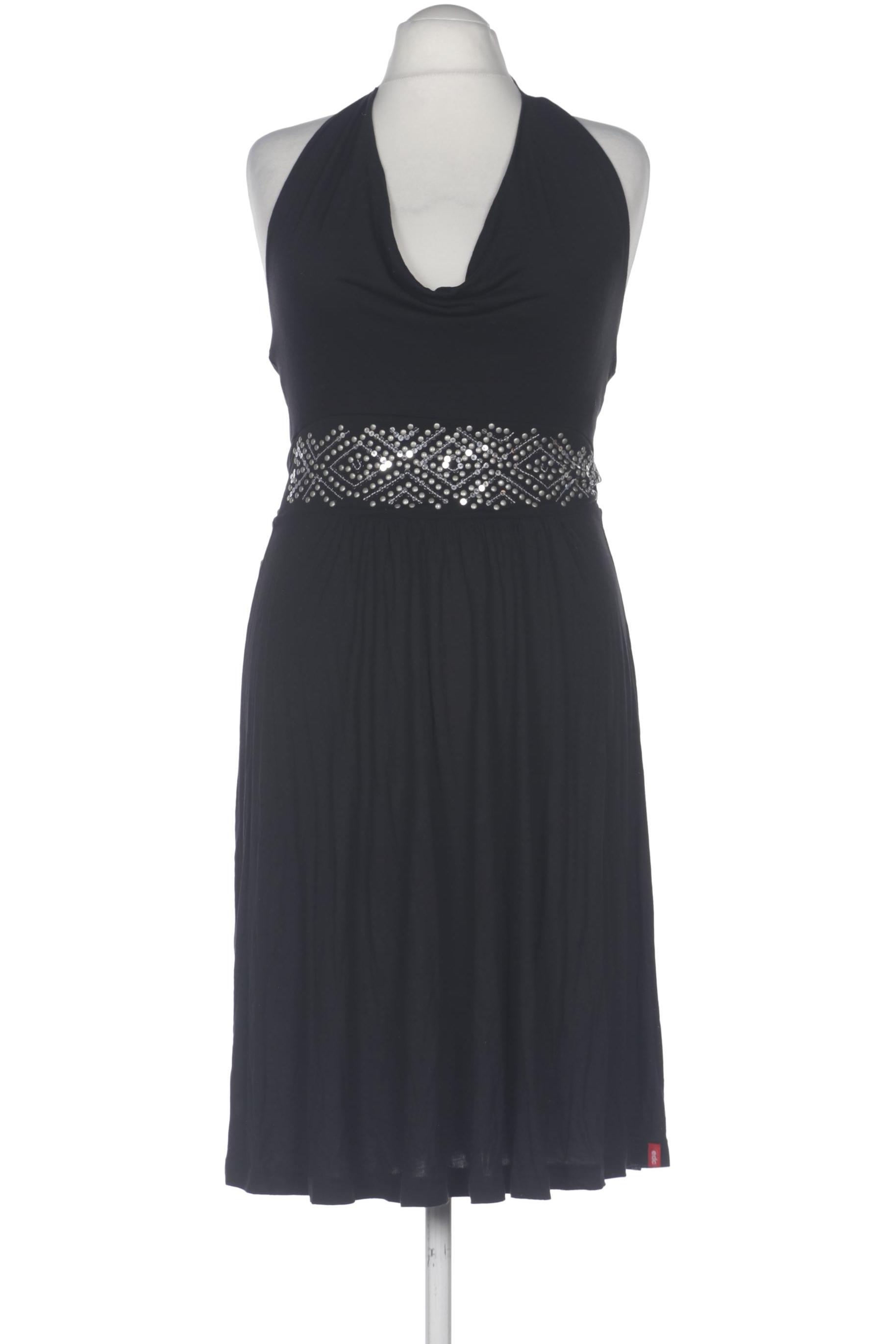 

edc by Esprit Damen Kleid, schwarz, Gr. 44
