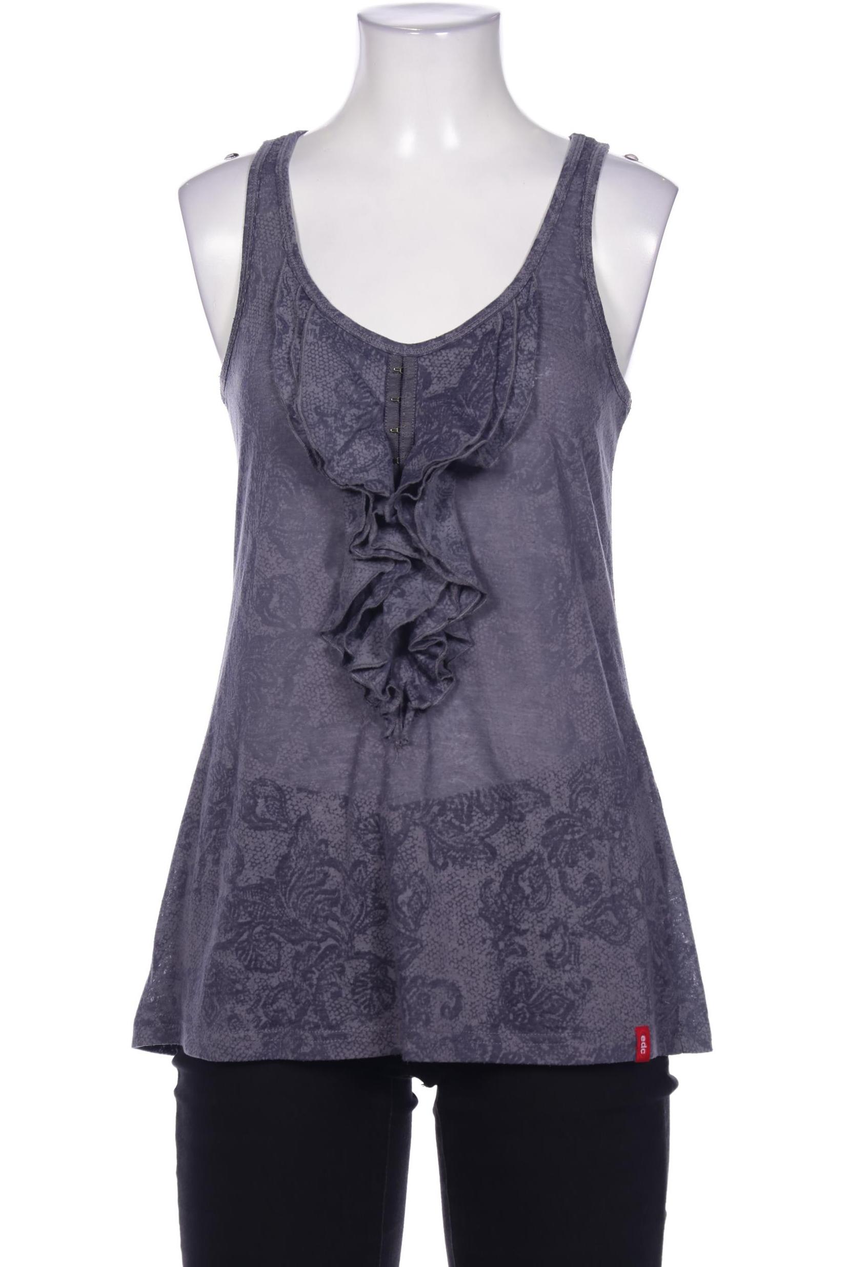 

edc by Esprit Damen Top, grau, Gr. 36