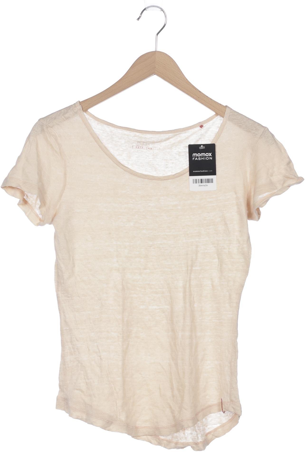 

edc by Esprit Damen T-Shirt, beige, Gr. 36