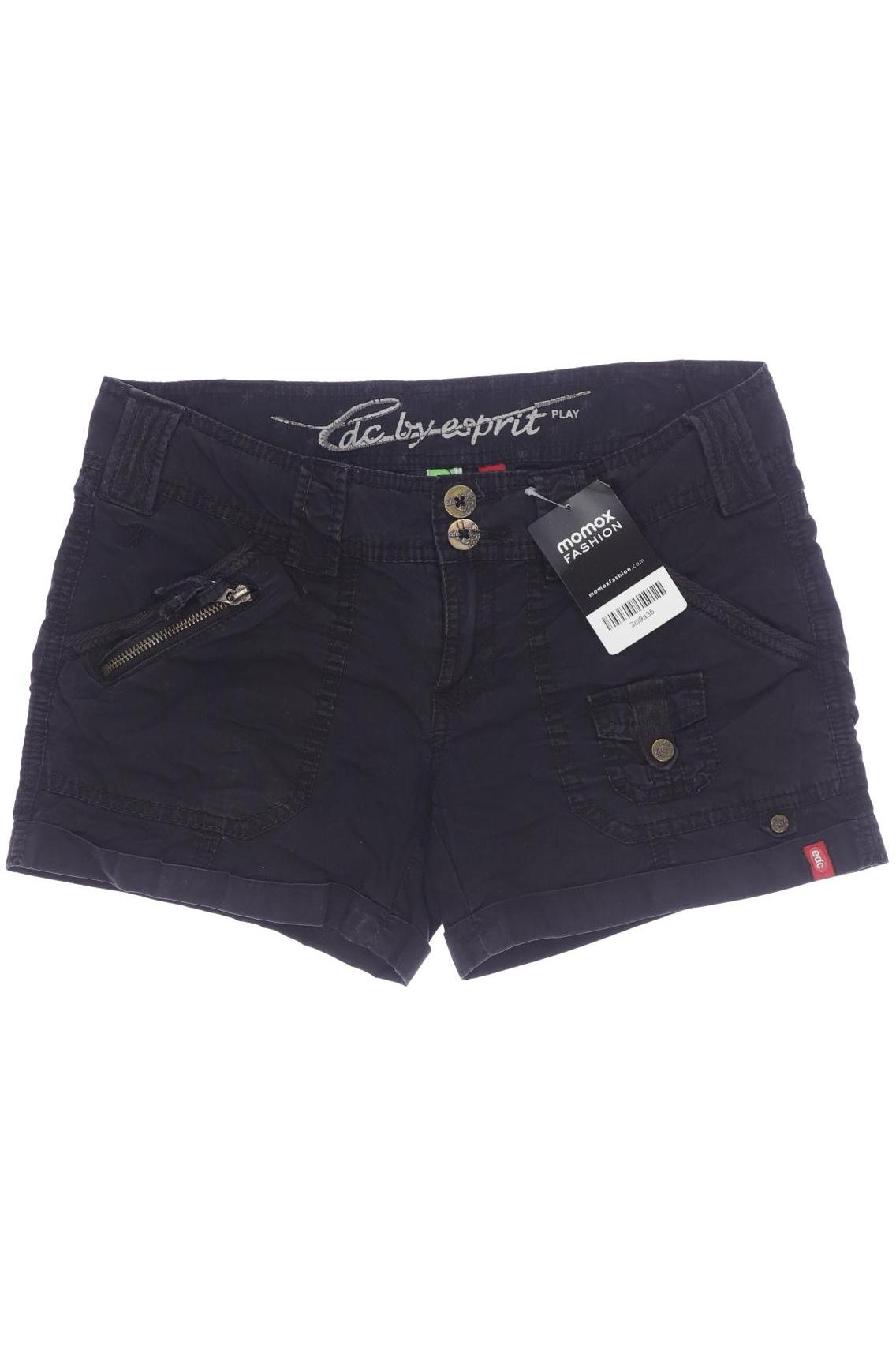 

edc by Esprit Damen Shorts, schwarz, Gr. 32