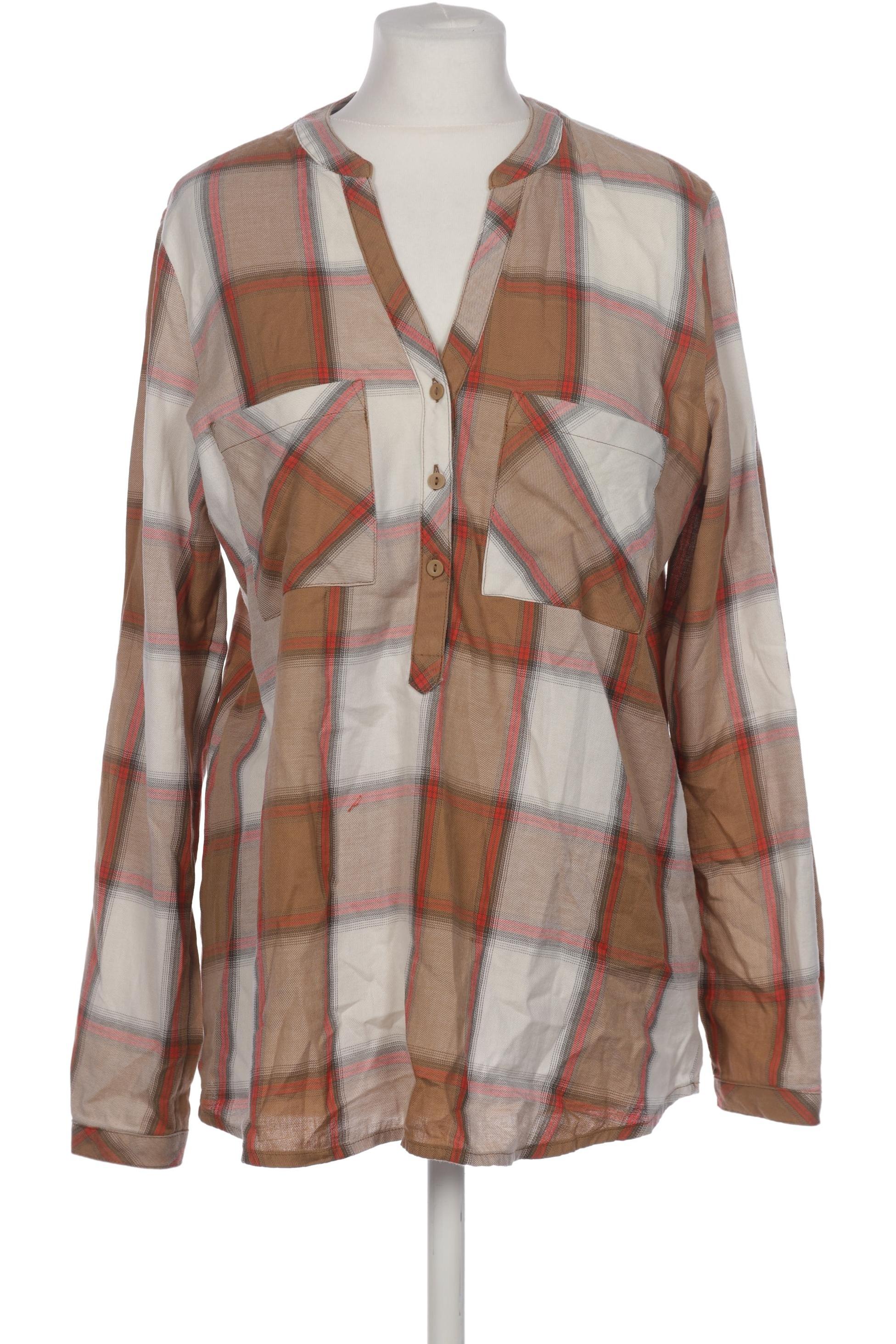 

edc by Esprit Damen Bluse, braun, Gr. 38