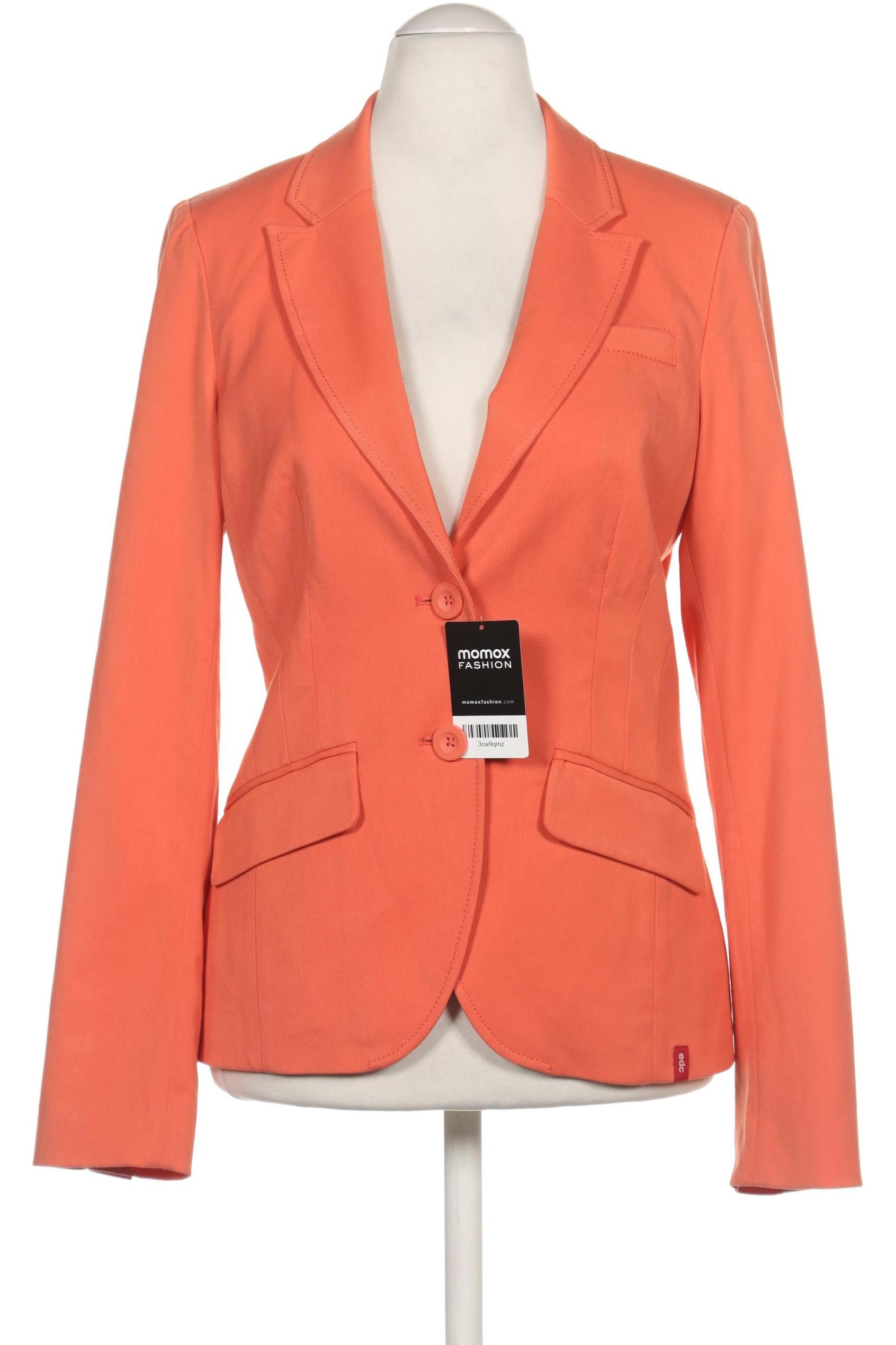

edc by Esprit Damen Blazer, orange, Gr. 36