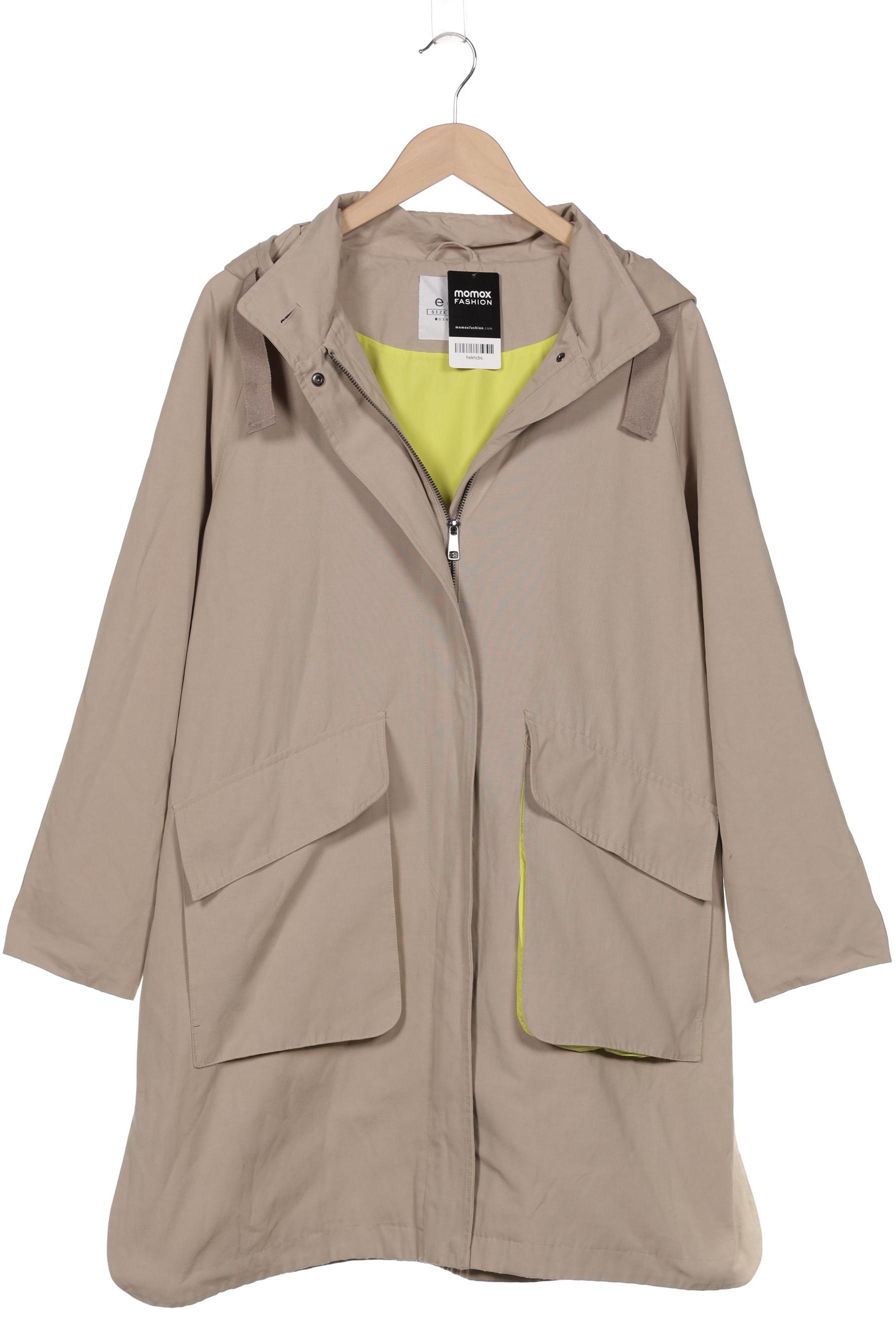 

edc by Esprit Damen Mantel, beige, Gr. 42