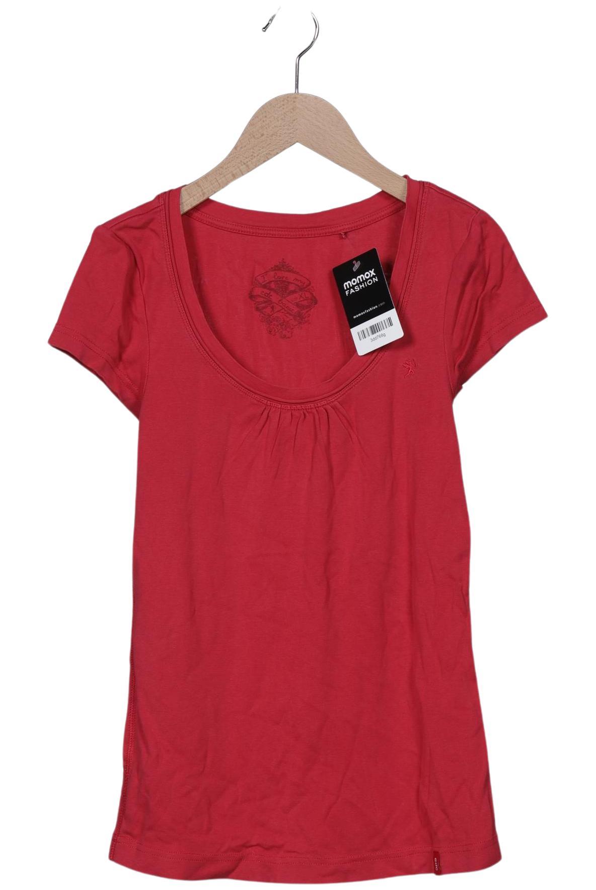 

edc by Esprit Damen T-Shirt, rot, Gr. 44