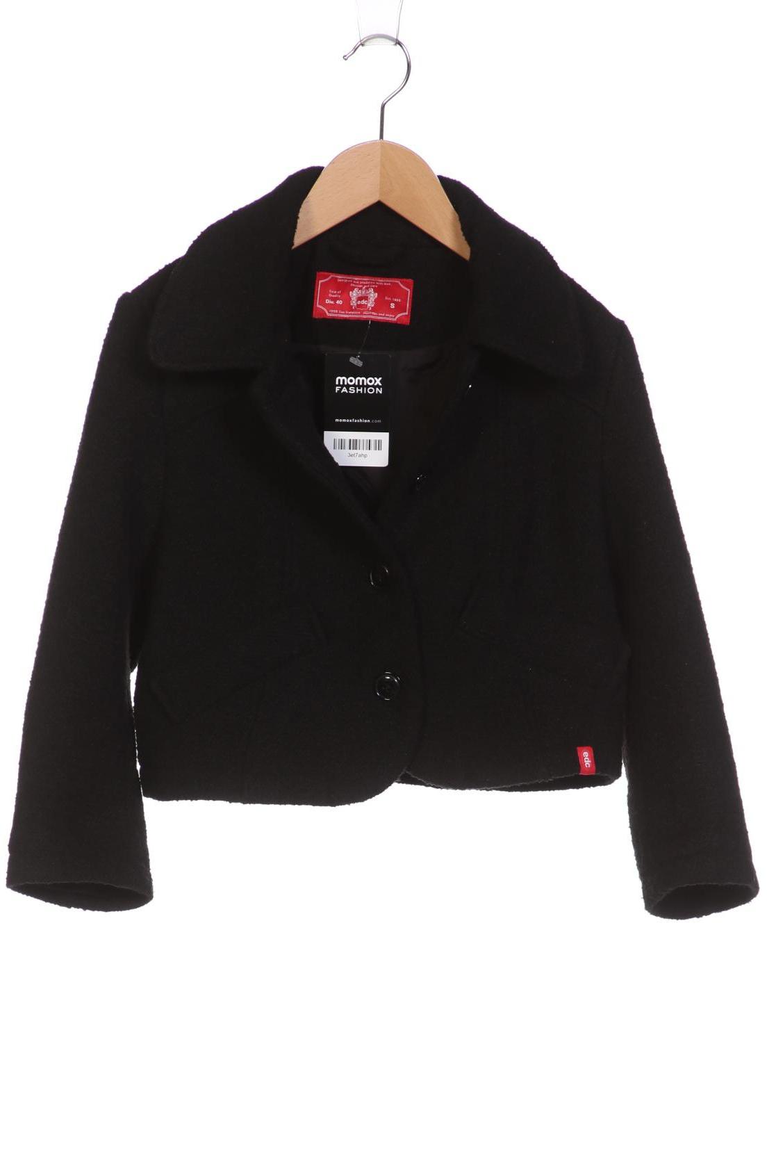 

edc by Esprit Damen Jacke, schwarz, Gr. 36