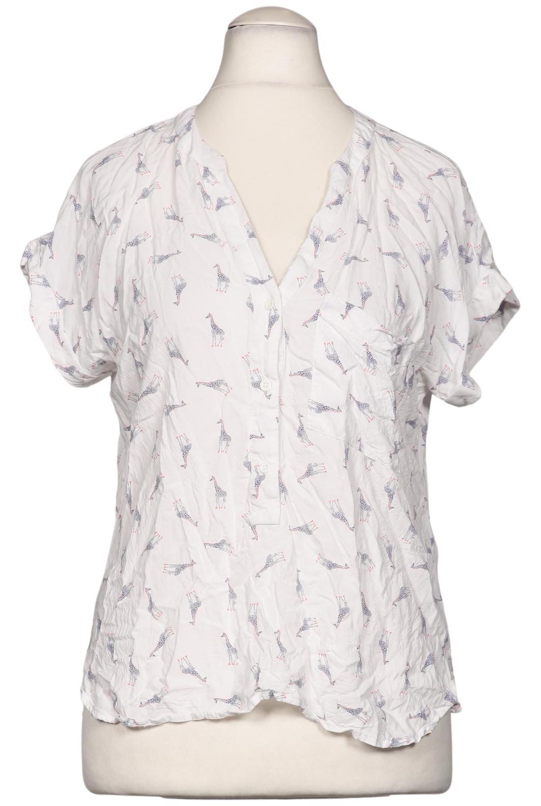 

edc by Esprit Damen Bluse, weiß, Gr. 38