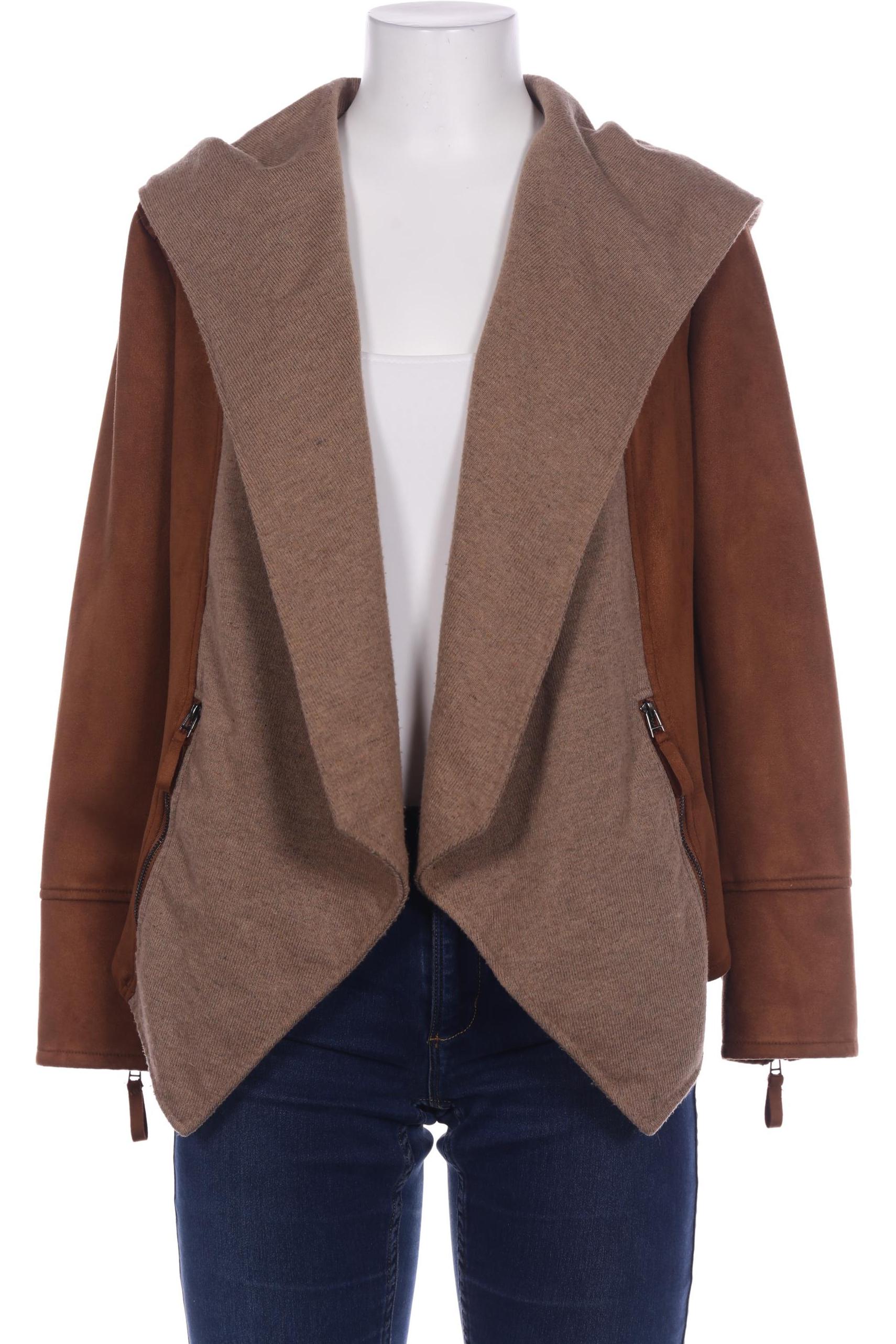 

edc by Esprit Damen Strickjacke, braun, Gr. 42