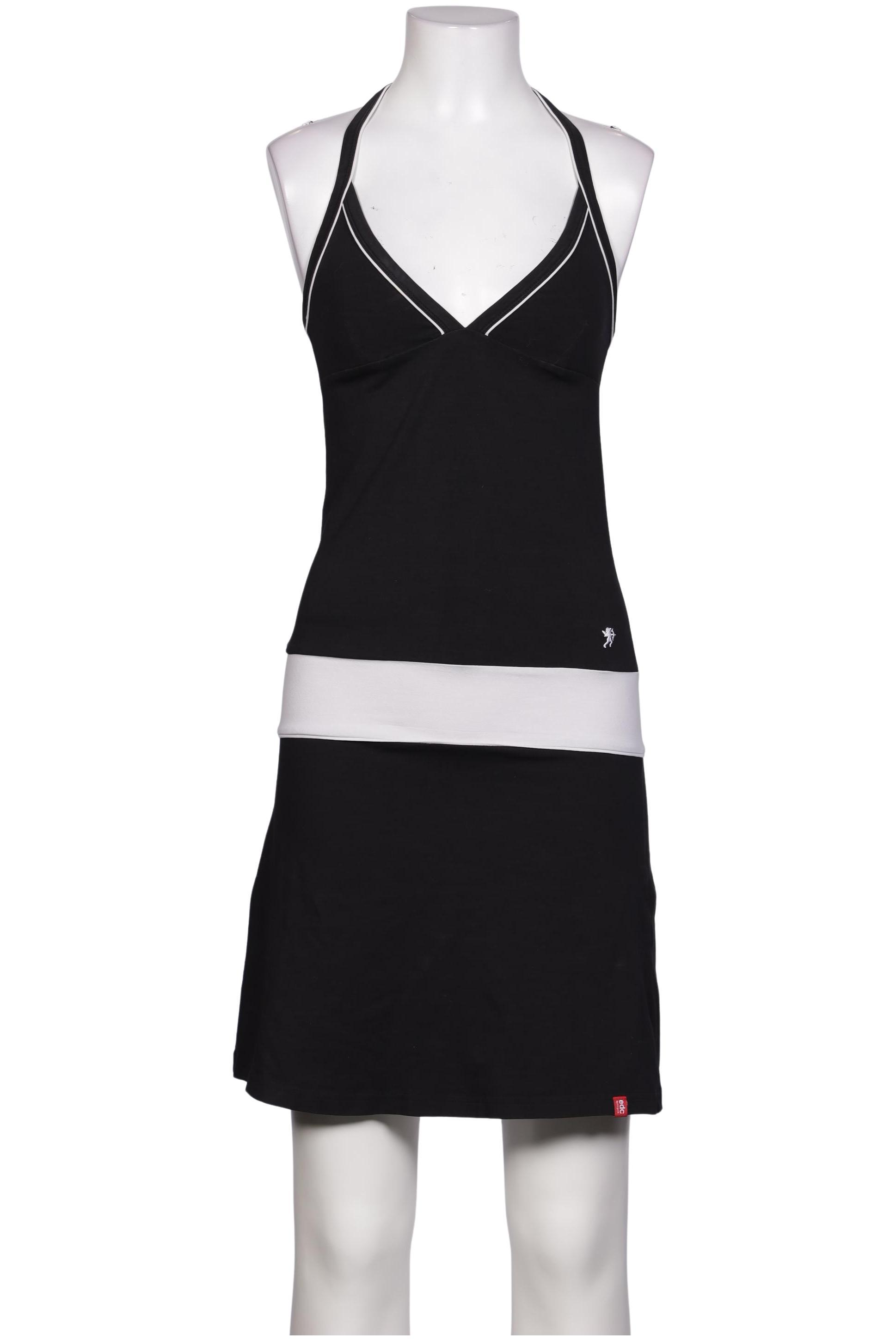 

edc by Esprit Damen Kleid, schwarz, Gr. 36
