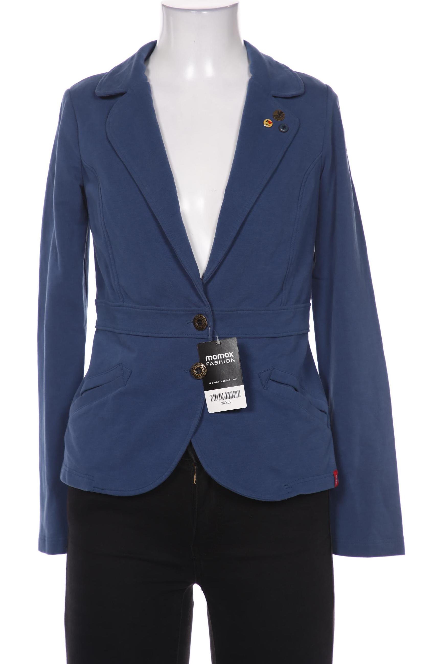 

edc by Esprit Damen Blazer, blau, Gr. 36