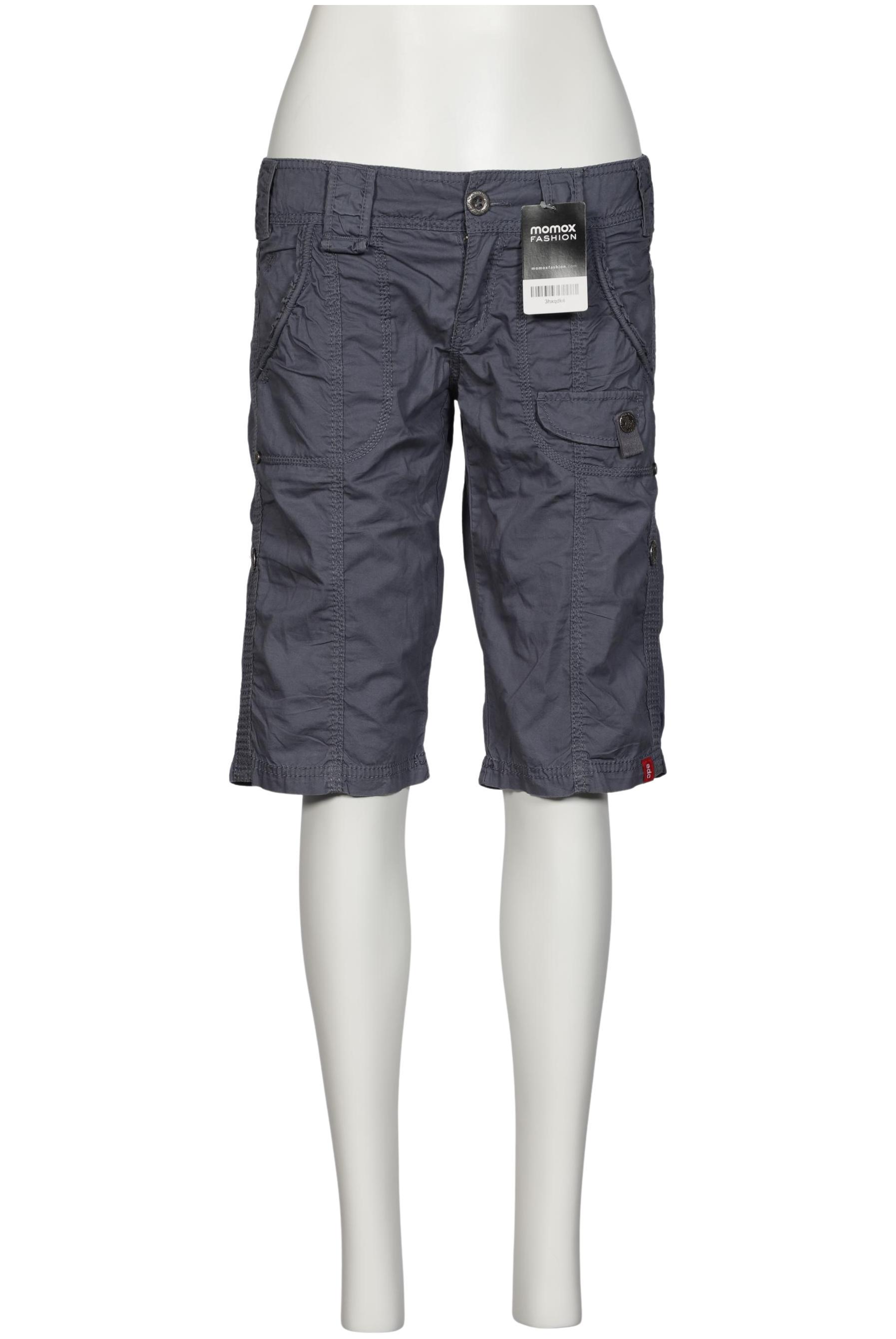 

edc by Esprit Damen Shorts, grau, Gr. 34