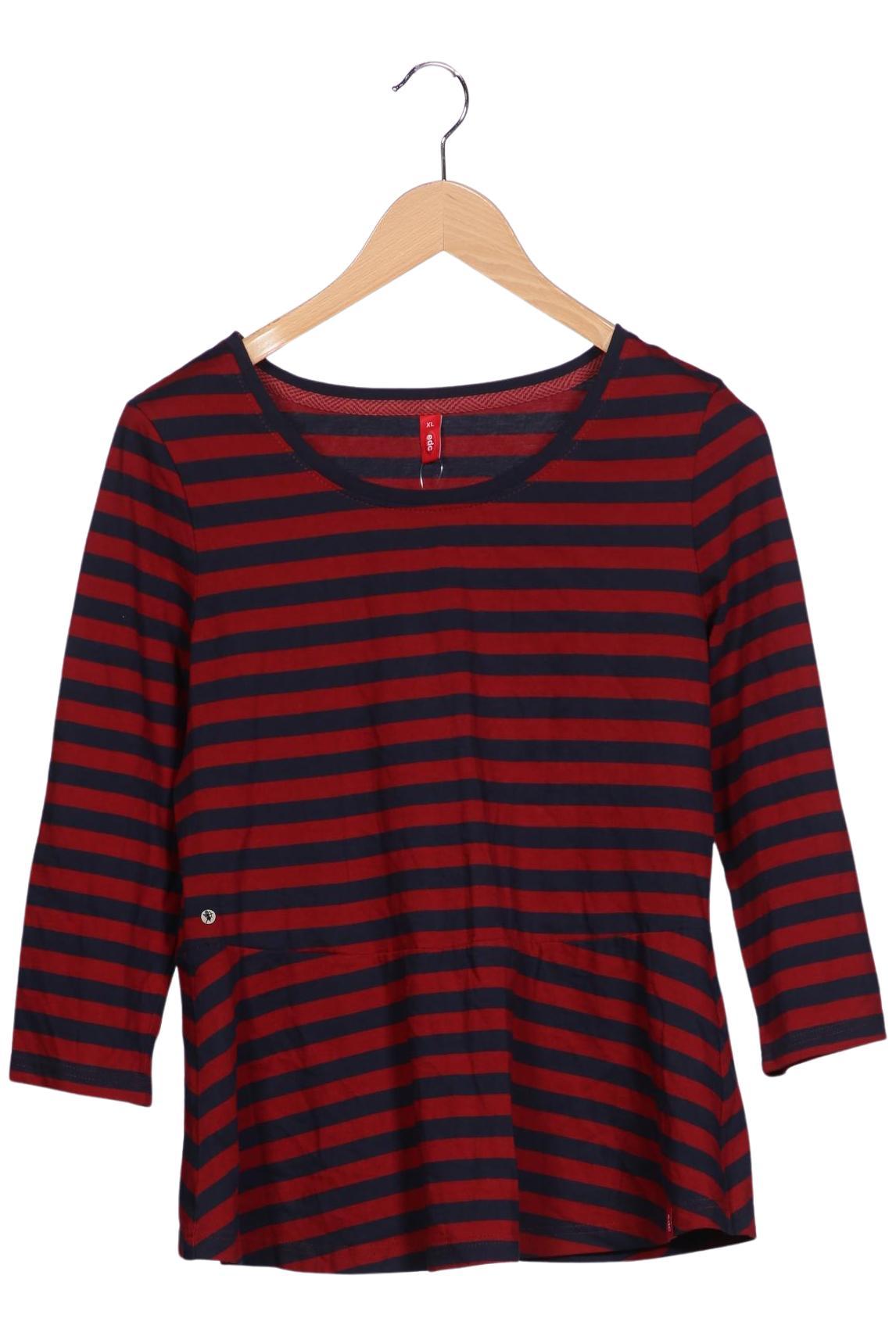 

edc by Esprit Damen Langarmshirt, mehrfarbig, Gr. 44