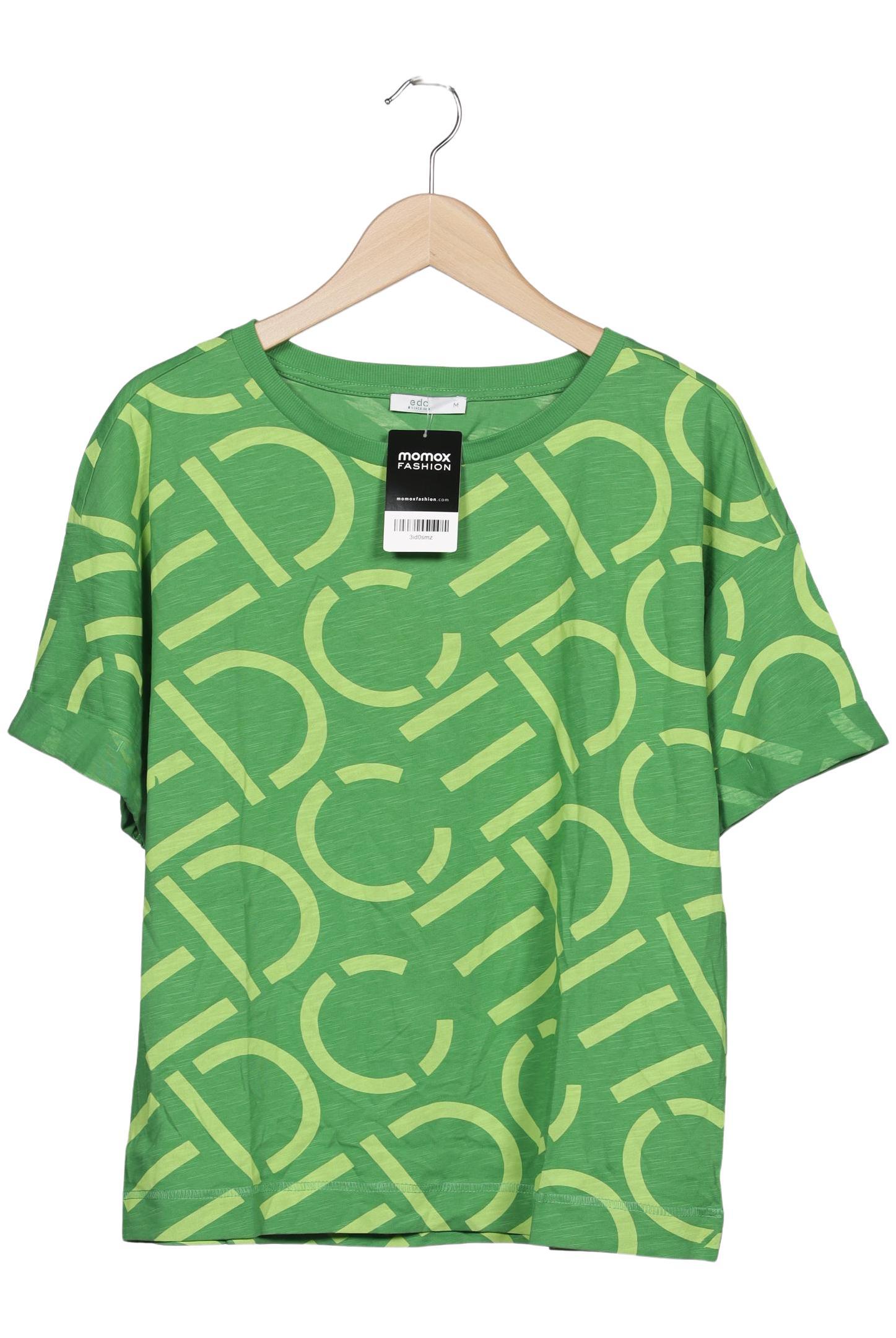 

edc by Esprit Damen T-Shirt, hellgrün, Gr. 38