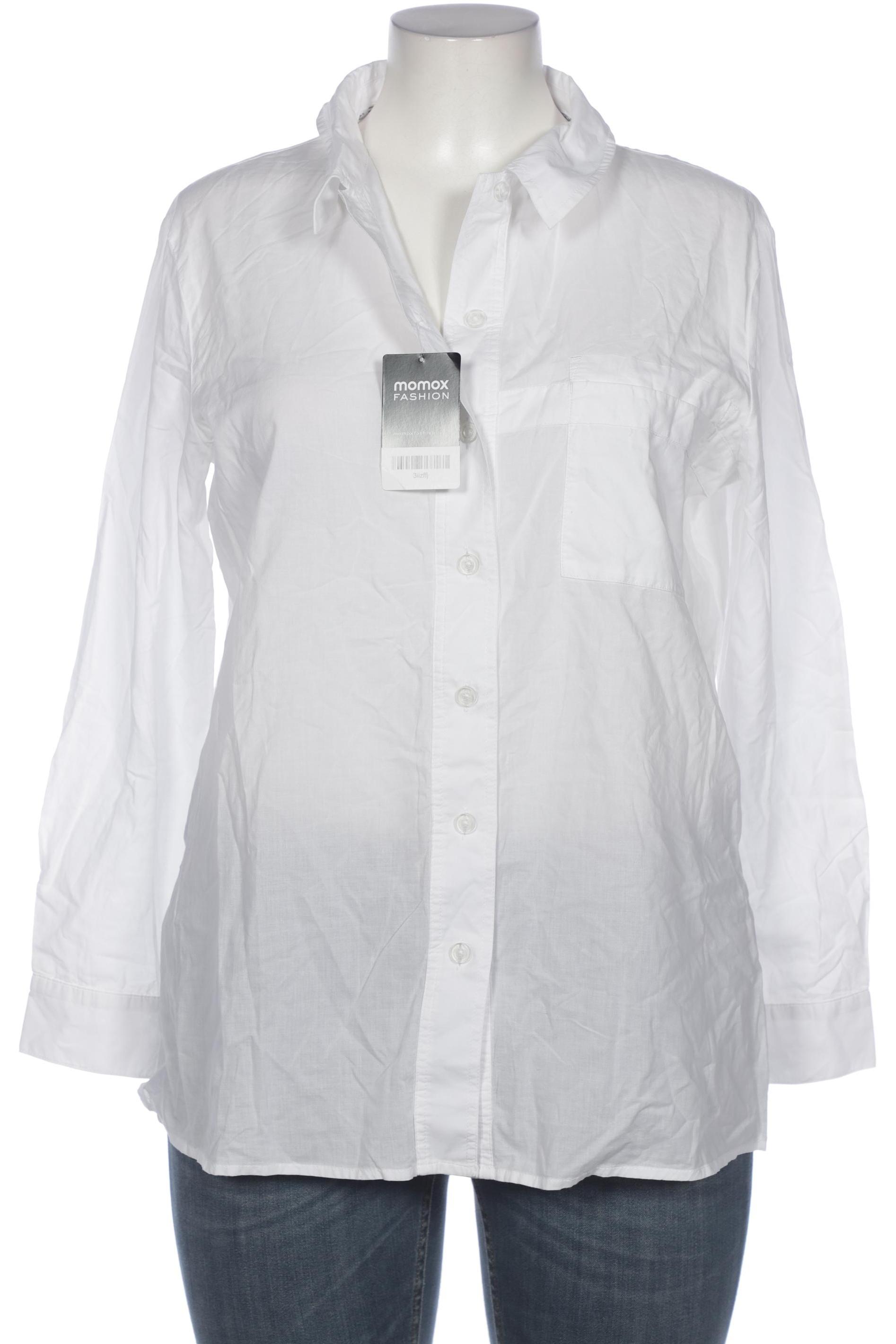 

edc by Esprit Damen Bluse, weiß, Gr. 44