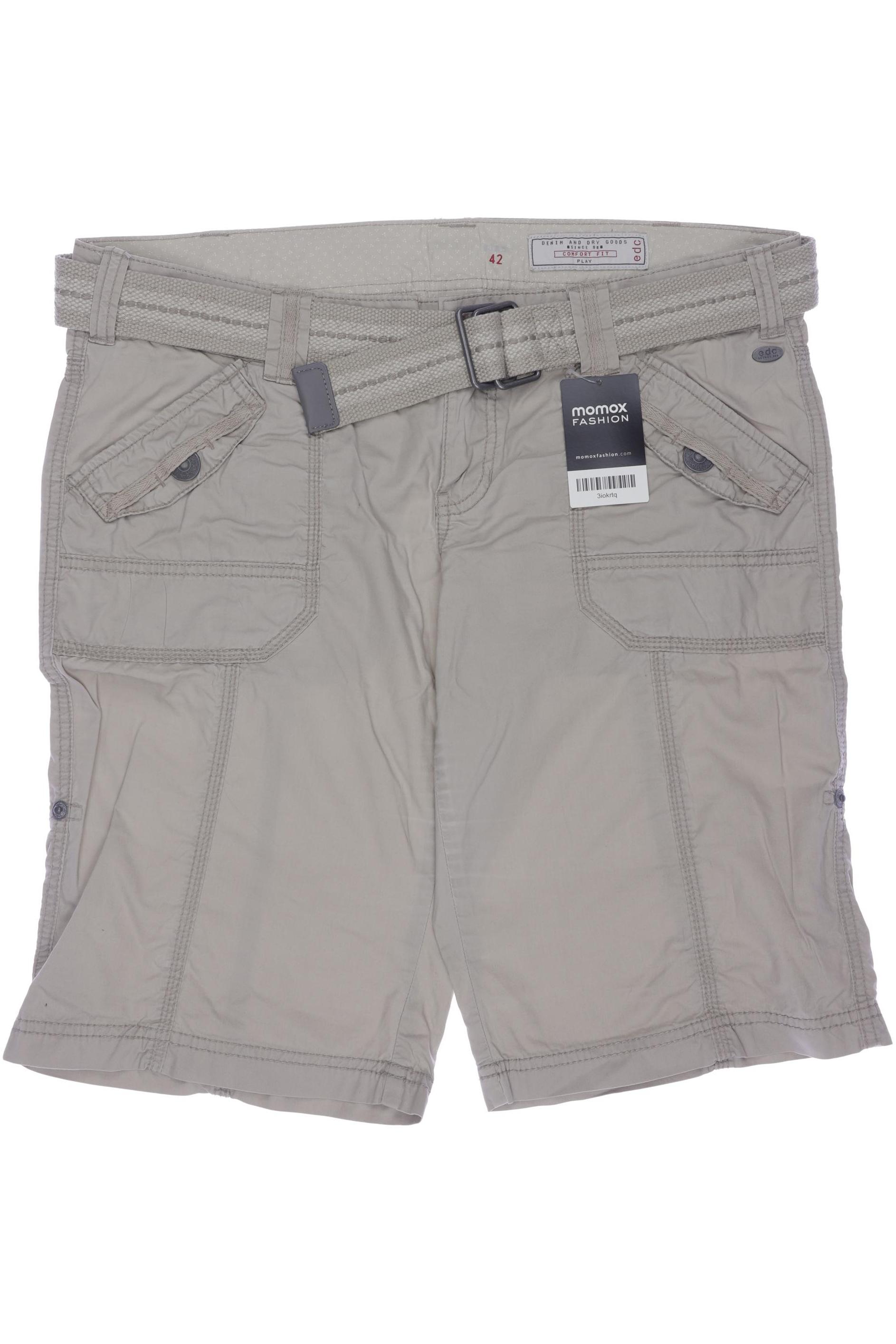 

edc by Esprit Damen Shorts, cremeweiß, Gr. 42