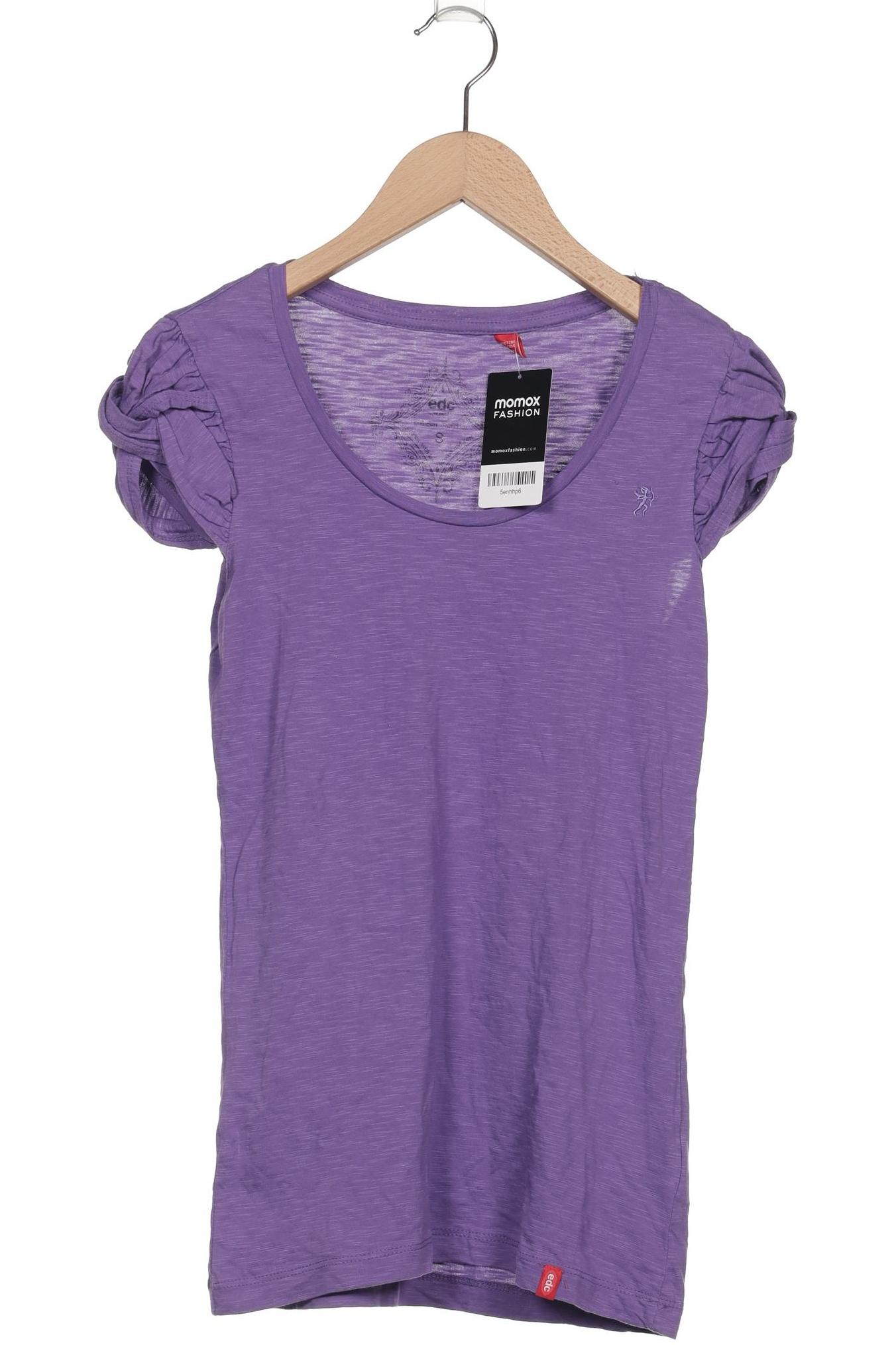

edc by Esprit Damen T-Shirt, flieder, Gr. 36