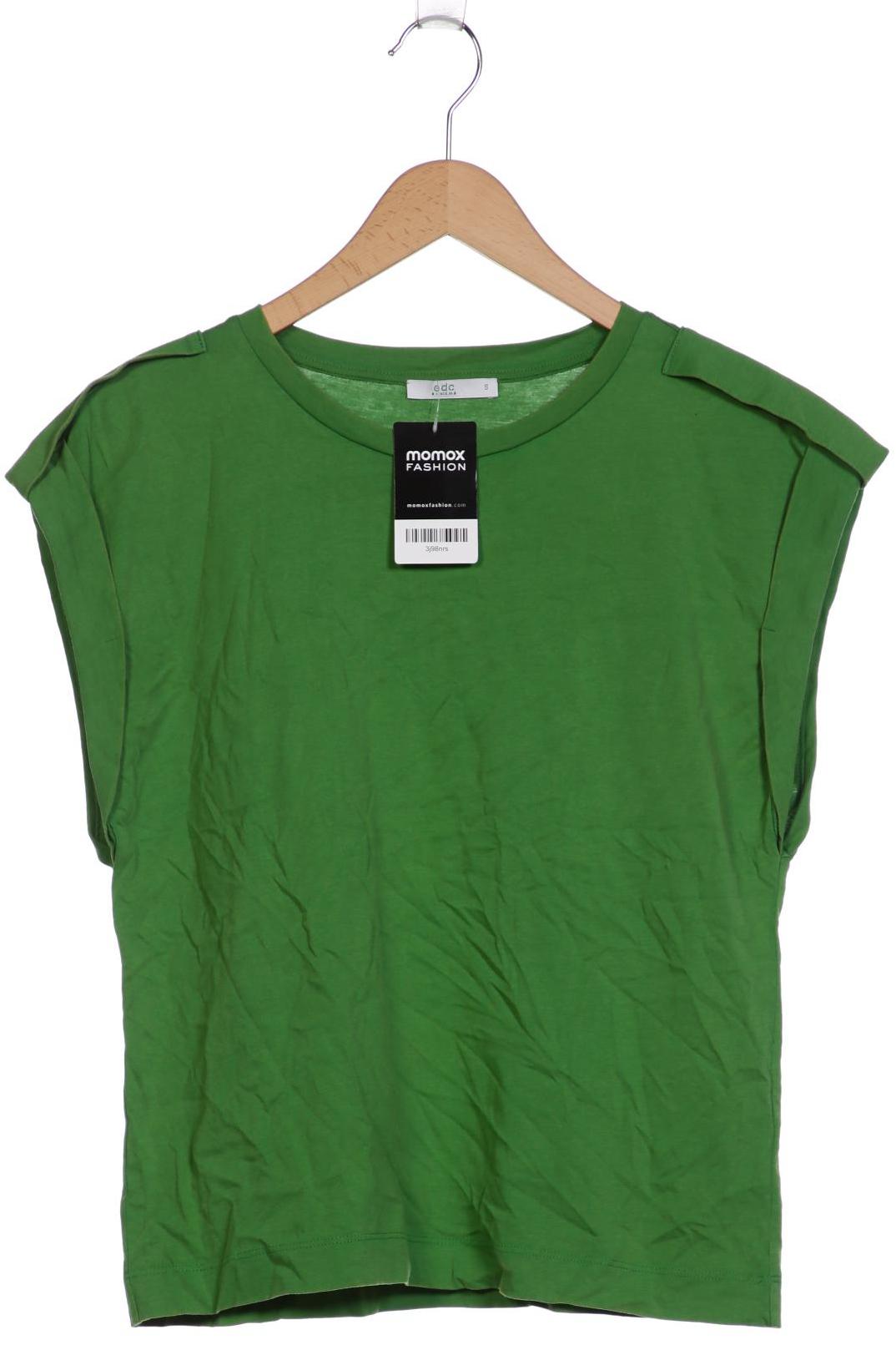 

edc by Esprit Damen T-Shirt, grün, Gr. 36