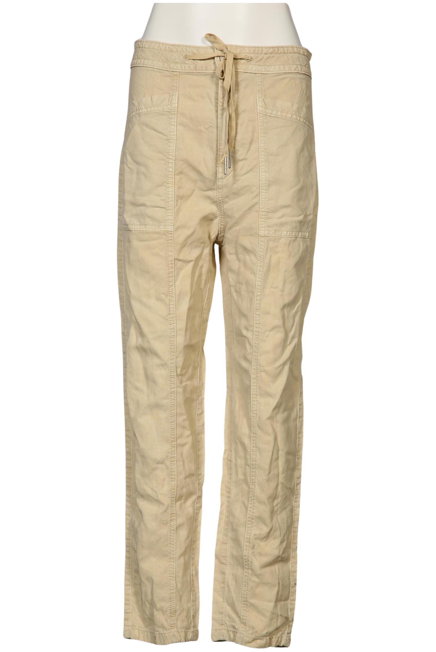 

edc by Esprit Damen Stoffhose, beige, Gr. 36