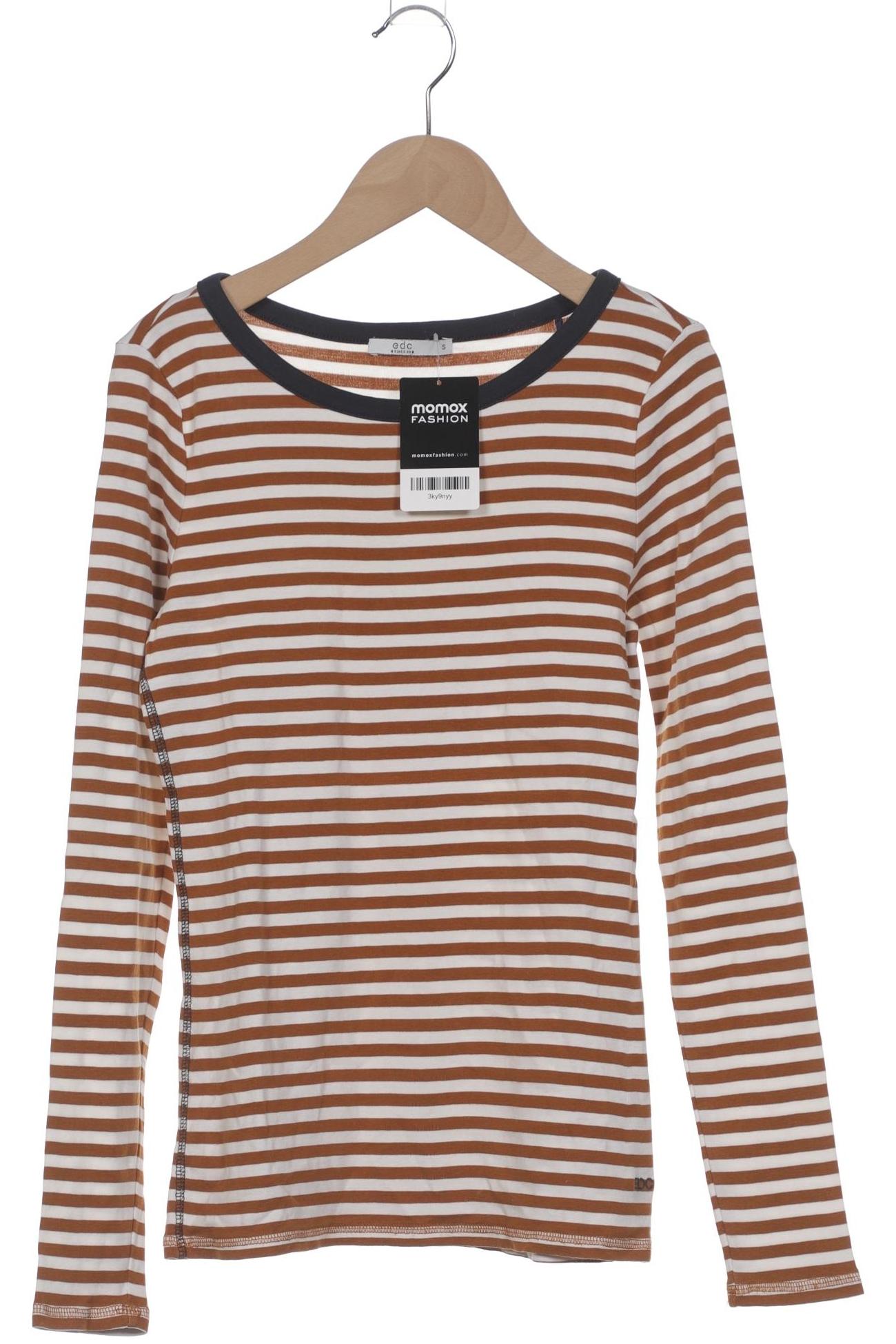 

edc by Esprit Damen Langarmshirt, braun, Gr. 36