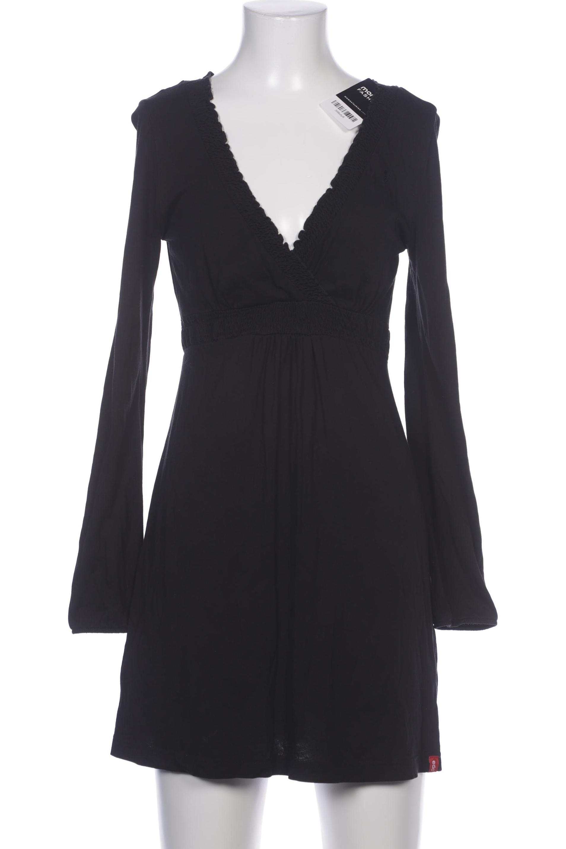 

edc by Esprit Damen Kleid, schwarz, Gr. 38
