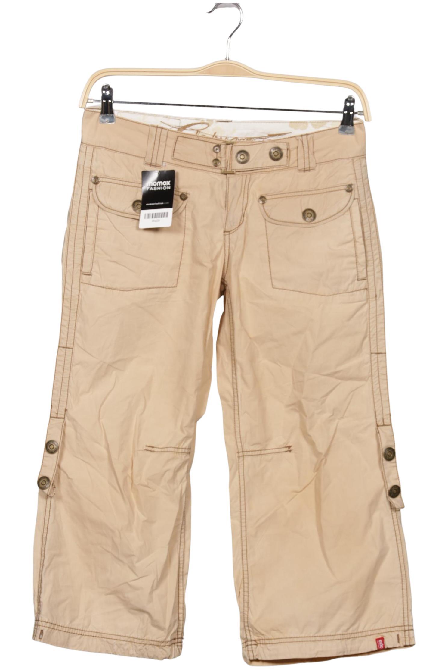 

edc by Esprit Damen Shorts, beige, Gr. 36