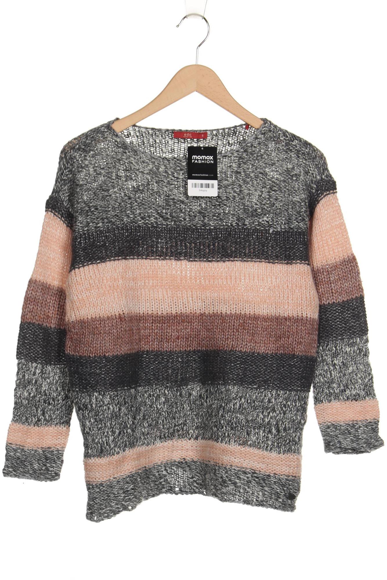 

edc by Esprit Damen Pullover, grau, Gr. 36