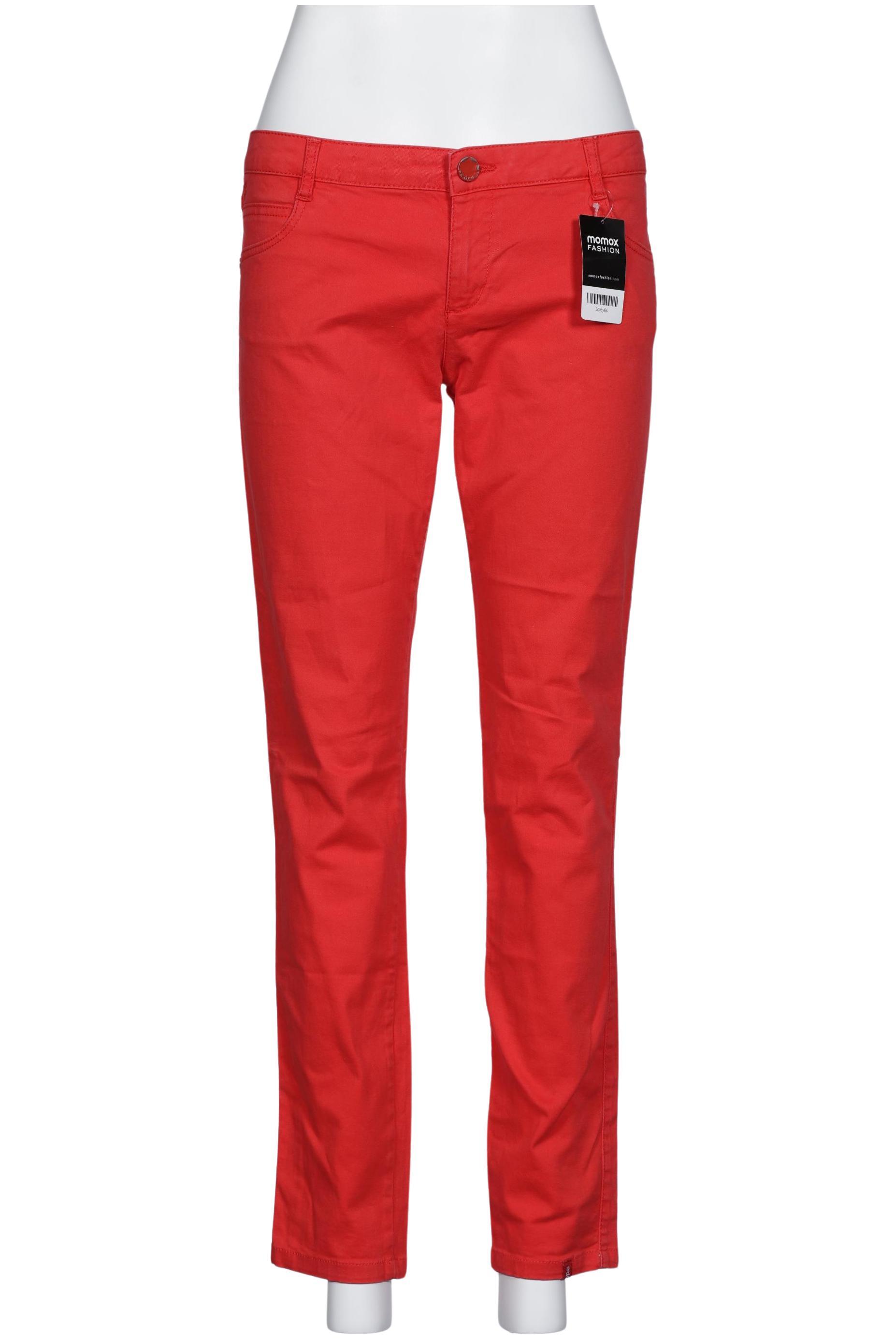 

edc by Esprit Damen Stoffhose, rot, Gr. 42