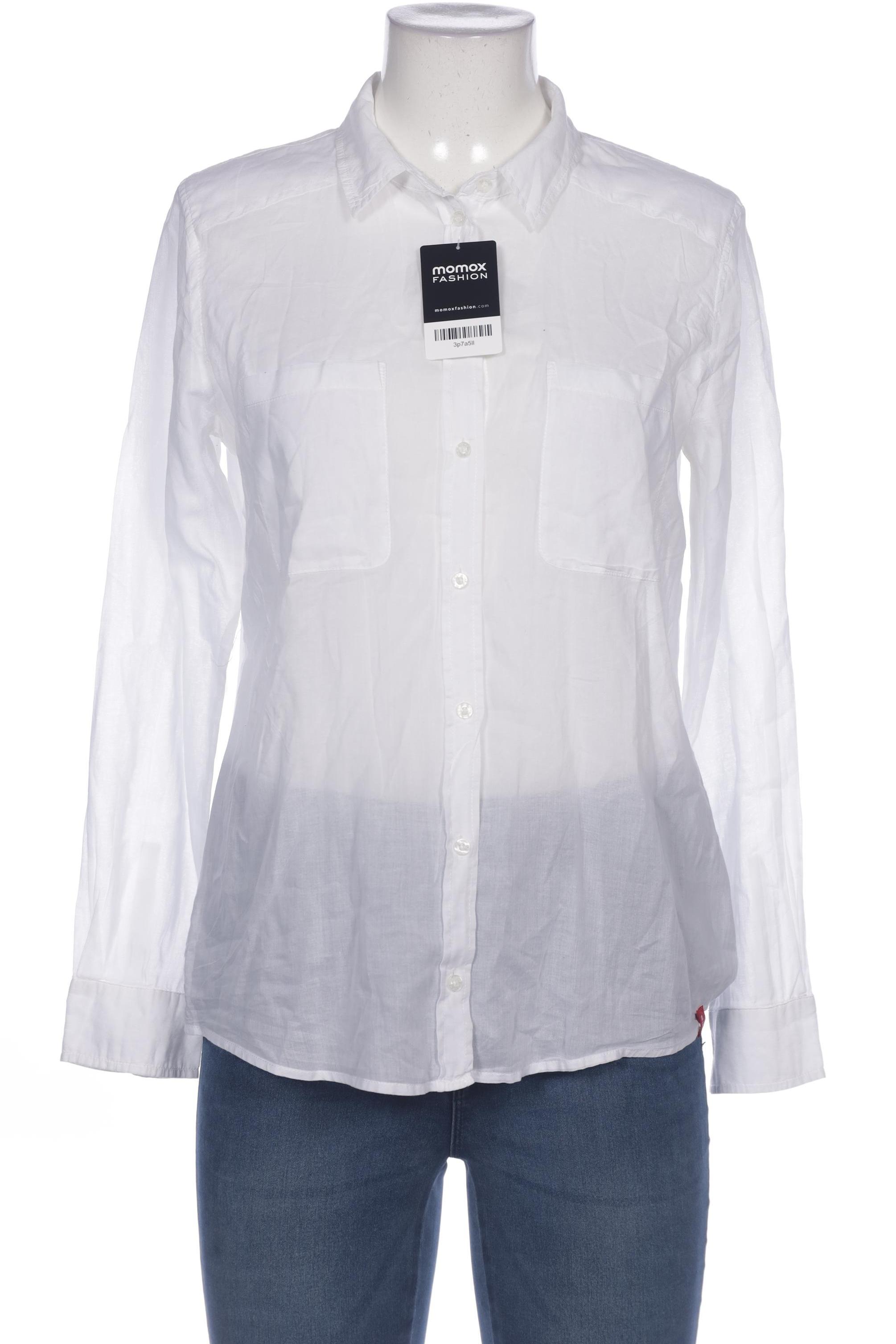 

edc by Esprit Damen Bluse, cremeweiß, Gr. 38