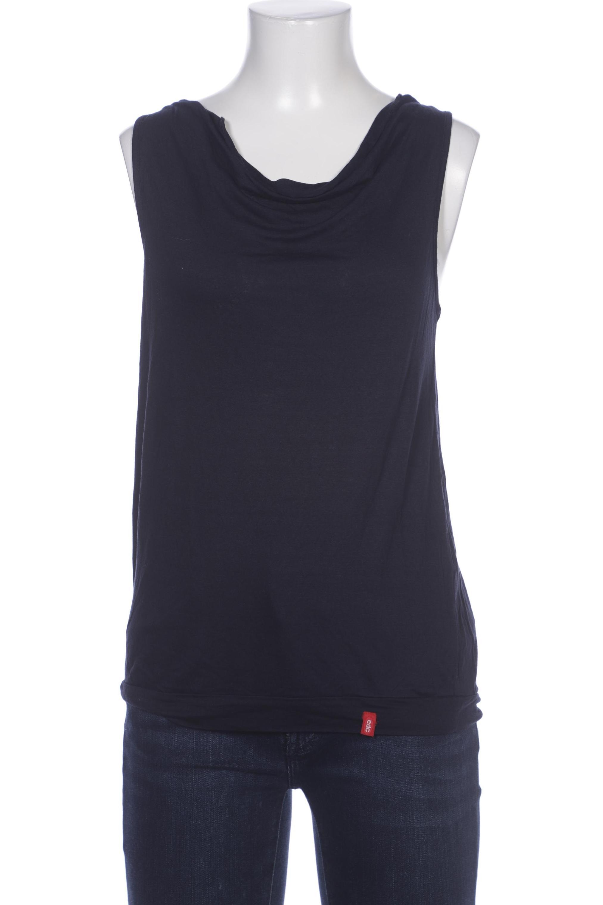 

edc by Esprit Damen Top, marineblau, Gr. 38
