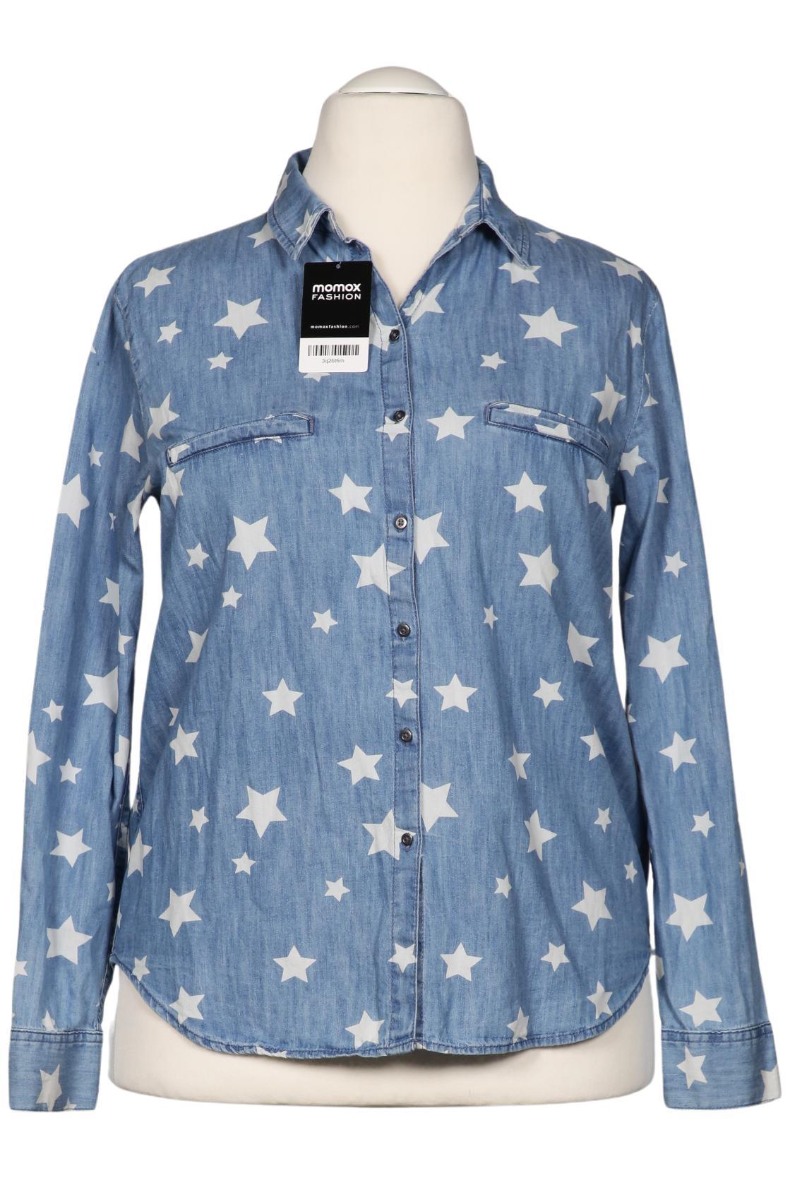 

edc by Esprit Damen Bluse, hellblau, Gr. 42