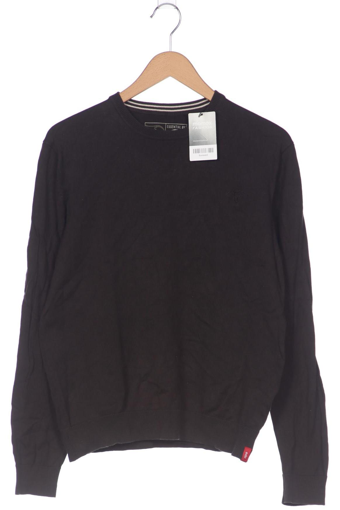 

edc by Esprit Herren Pullover, schwarz, Gr. 52