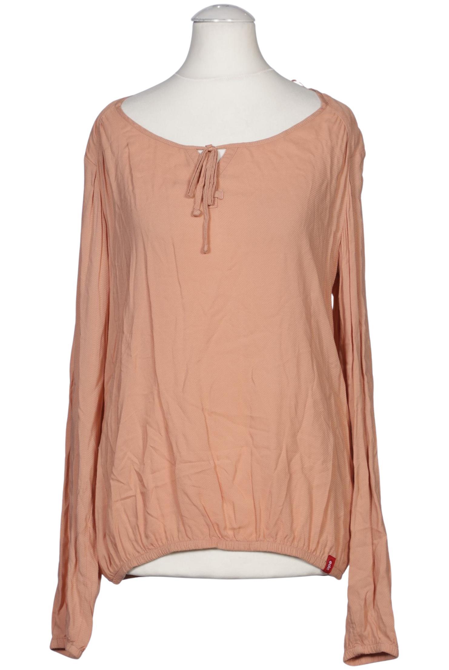 

edc by Esprit Damen Bluse, beige, Gr. 34