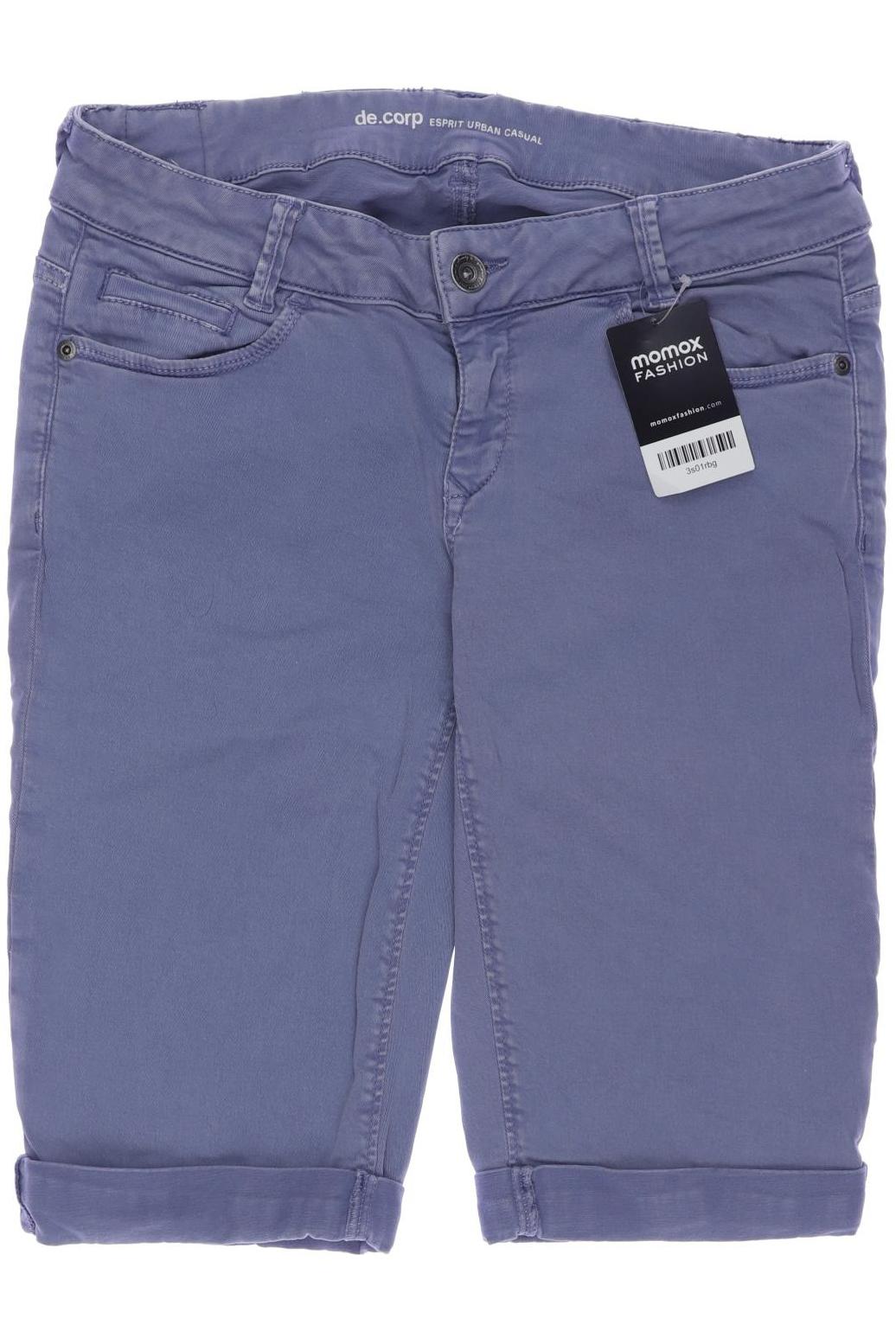 

edc by Esprit Damen Shorts, blau, Gr. 30