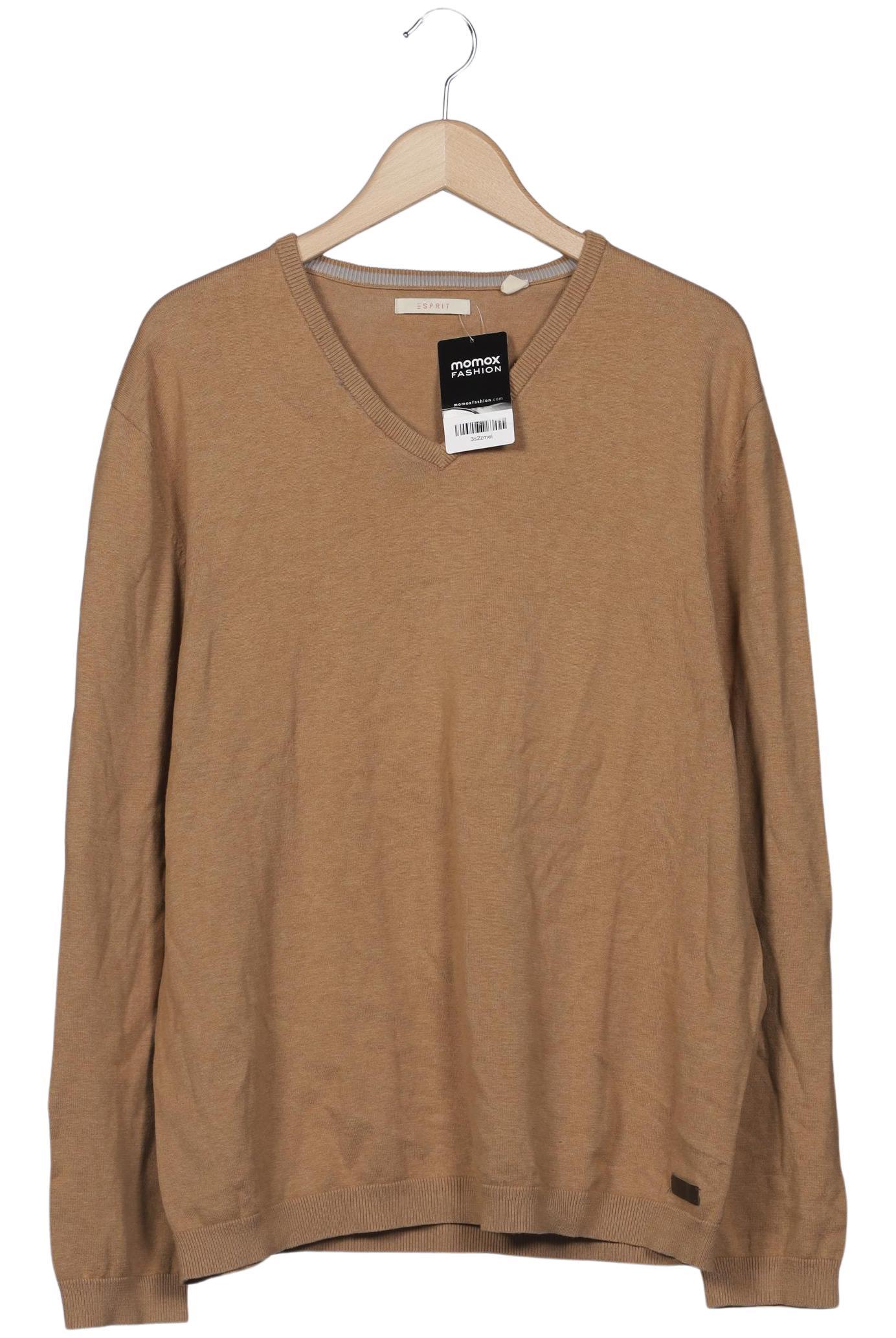 

edc by Esprit Herren Sweatshirt, beige, Gr. 56