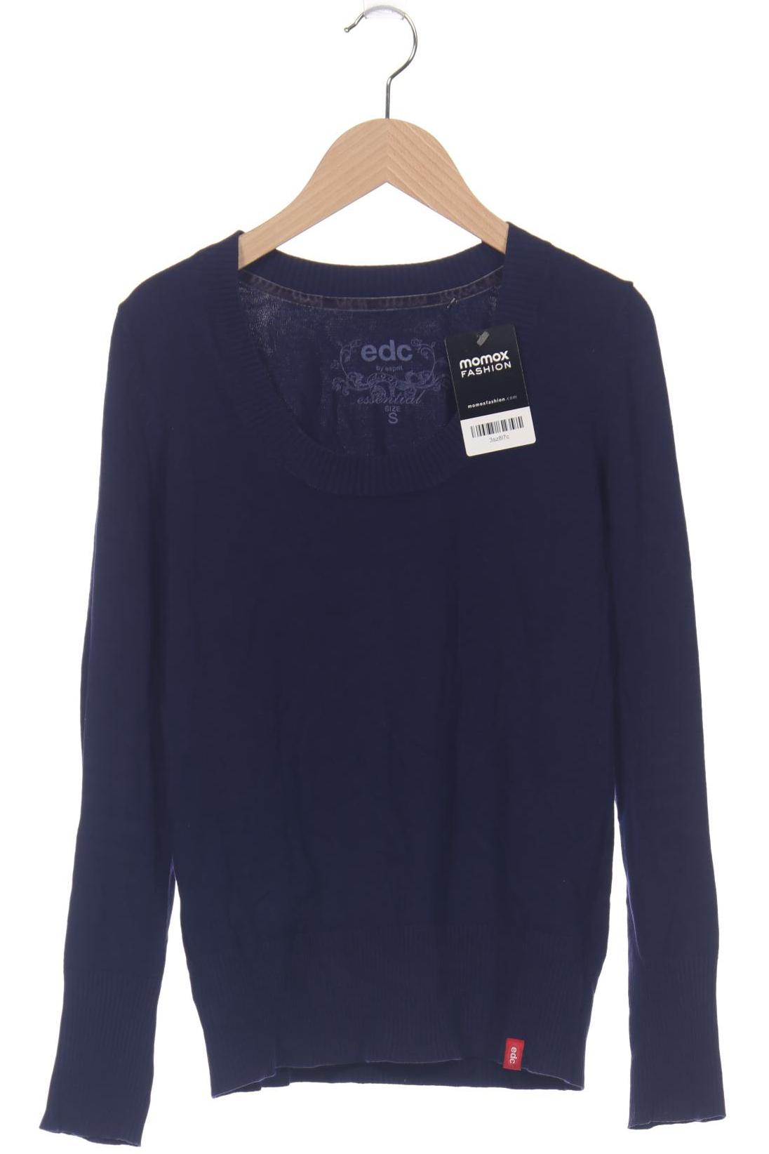 

edc by Esprit Damen Pullover, marineblau, Gr. 36