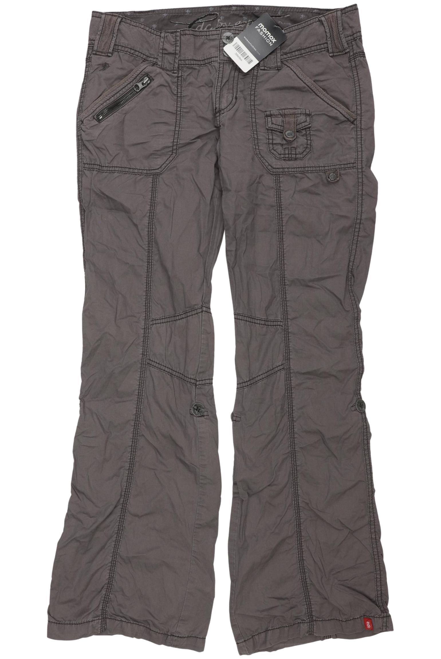 

edc by Esprit Damen Stoffhose, flieder, Gr. 36