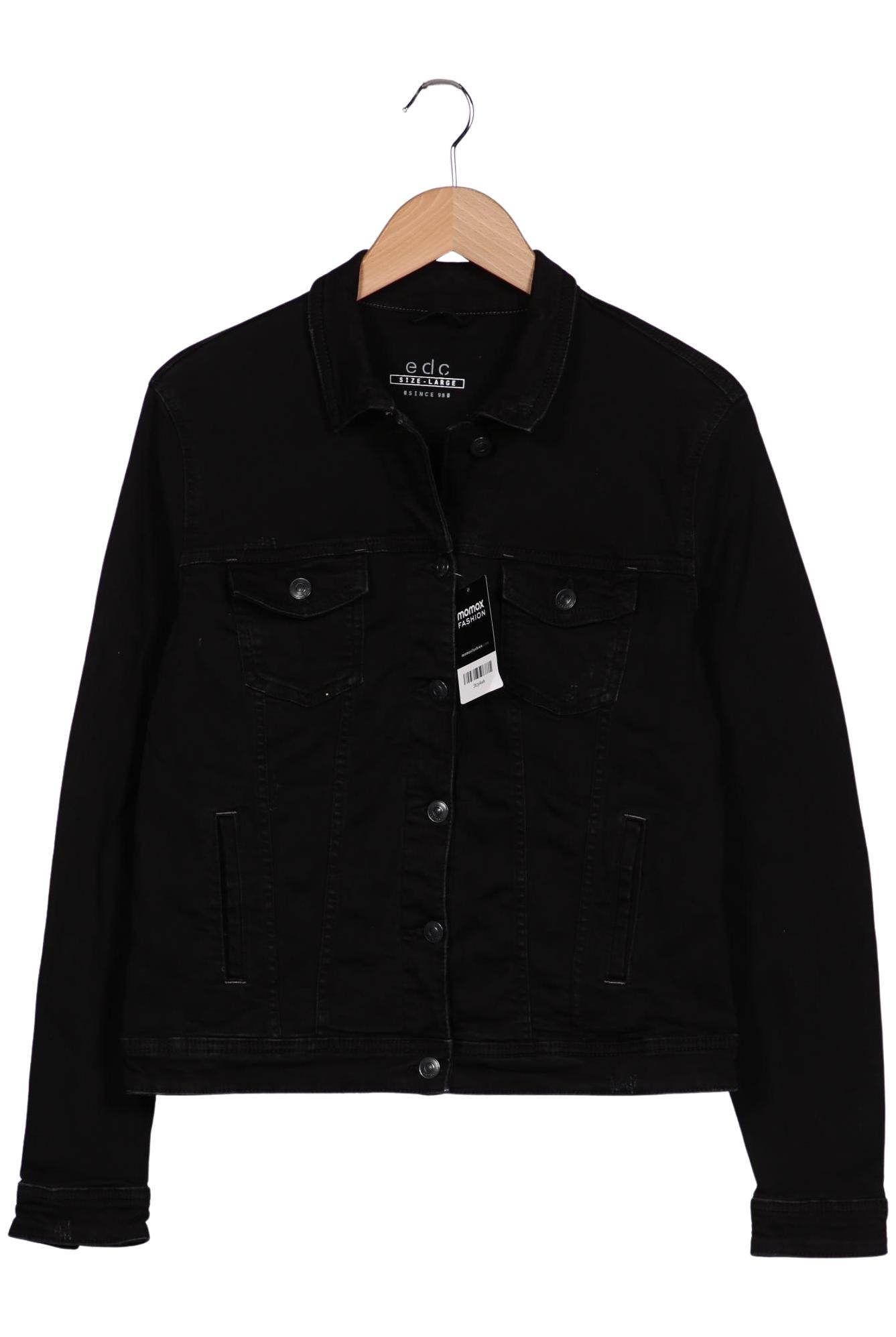 

edc by Esprit Damen Jacke, schwarz, Gr. 42