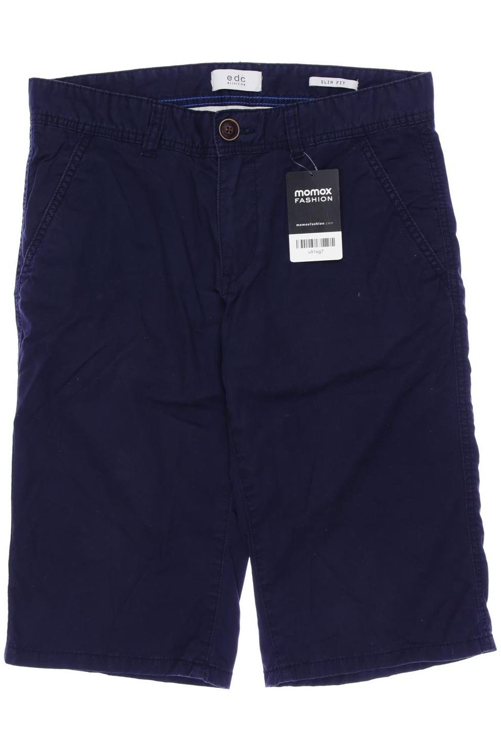 

edc by Esprit Herren Shorts, marineblau, Gr. 29