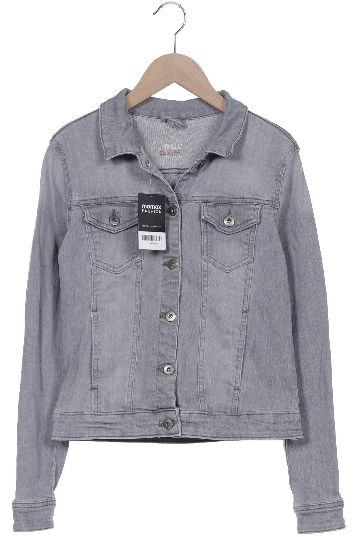 

edc by Esprit Damen Jacke, grau, Gr. 36