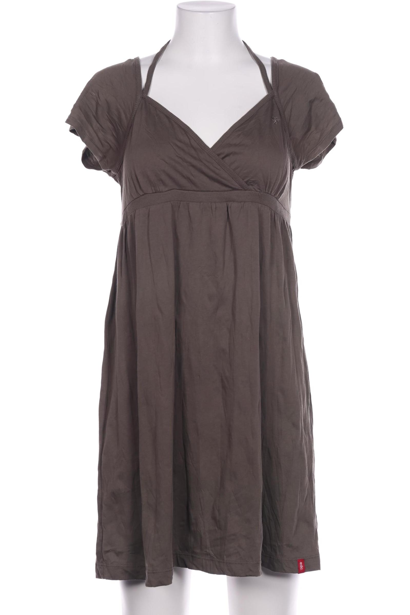

edc by Esprit Damen Kleid, grün, Gr. 42