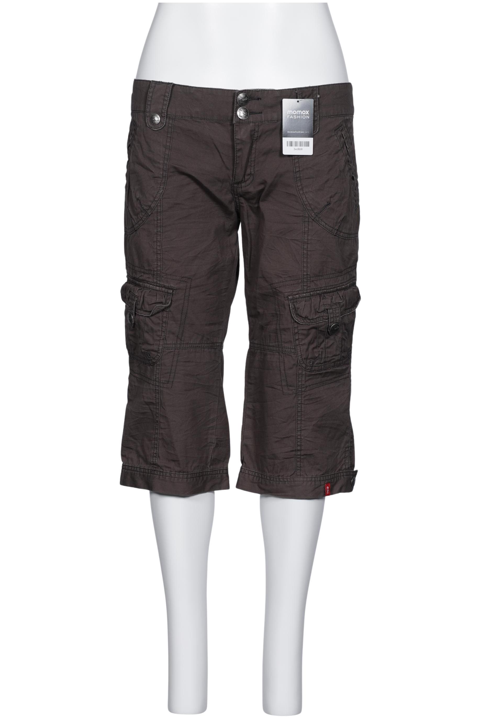 

edc by Esprit Damen Shorts, grau, Gr. 42