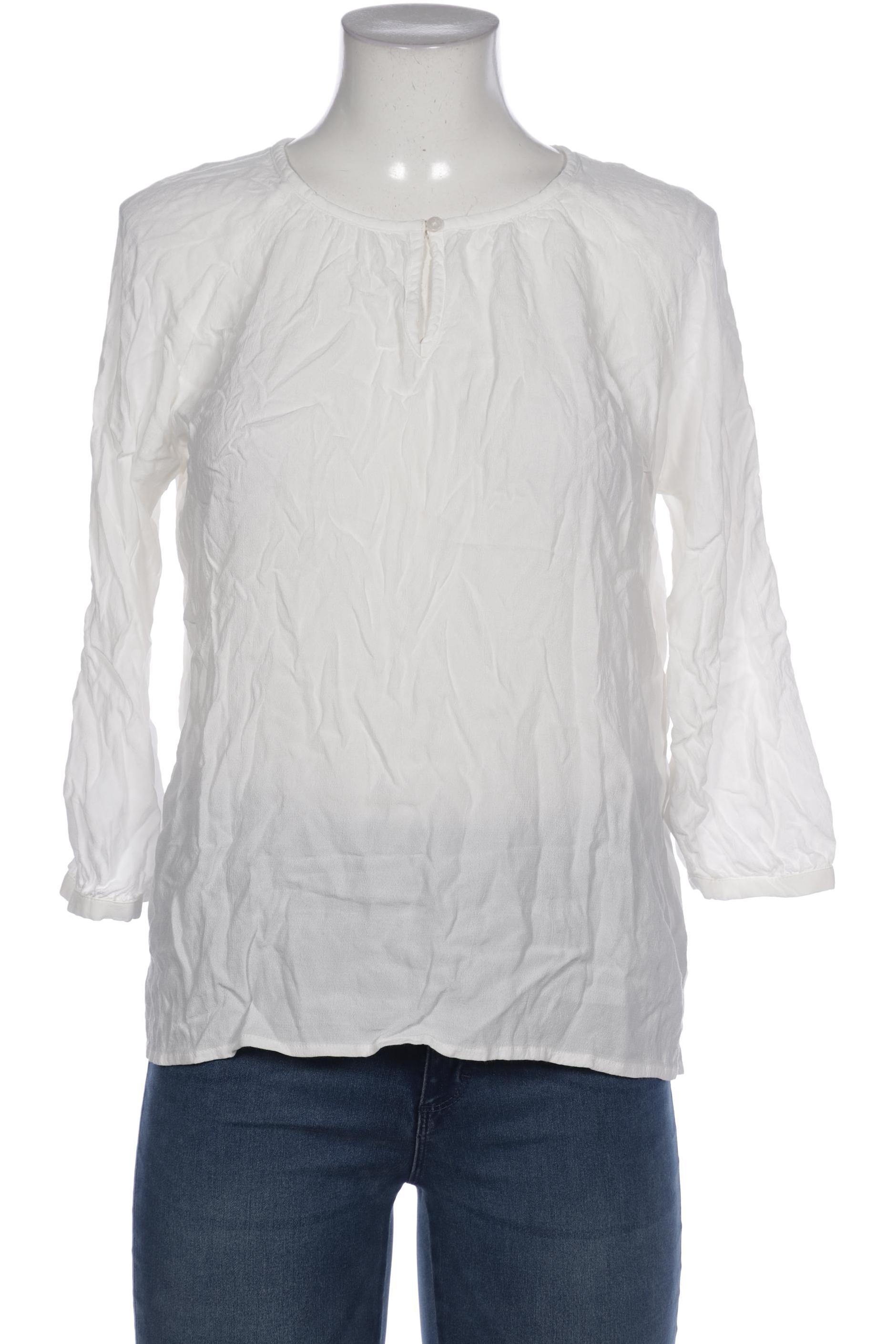 

edc by Esprit Damen Bluse, weiß, Gr. 38