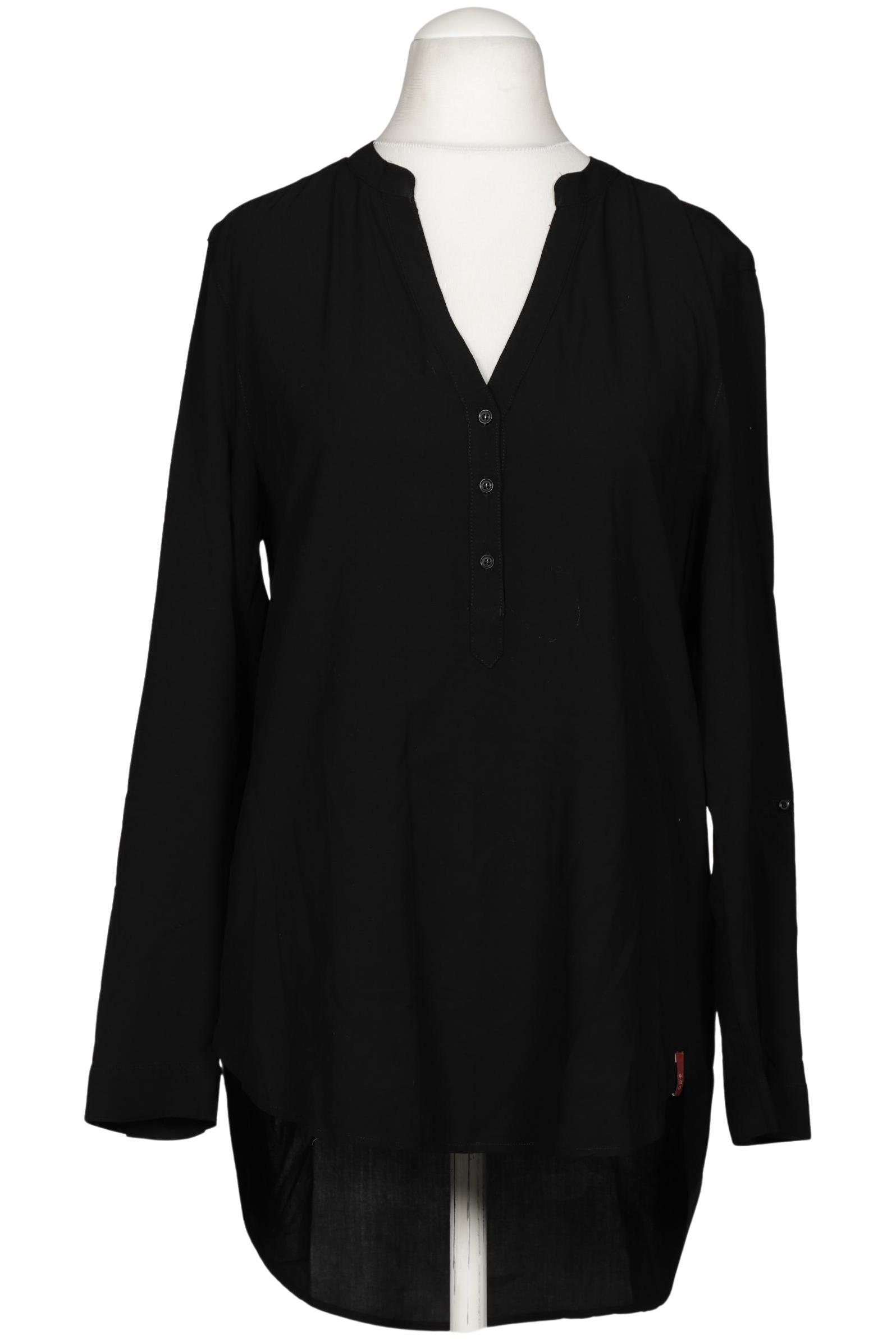 

edc by Esprit Damen Bluse, schwarz, Gr. 38