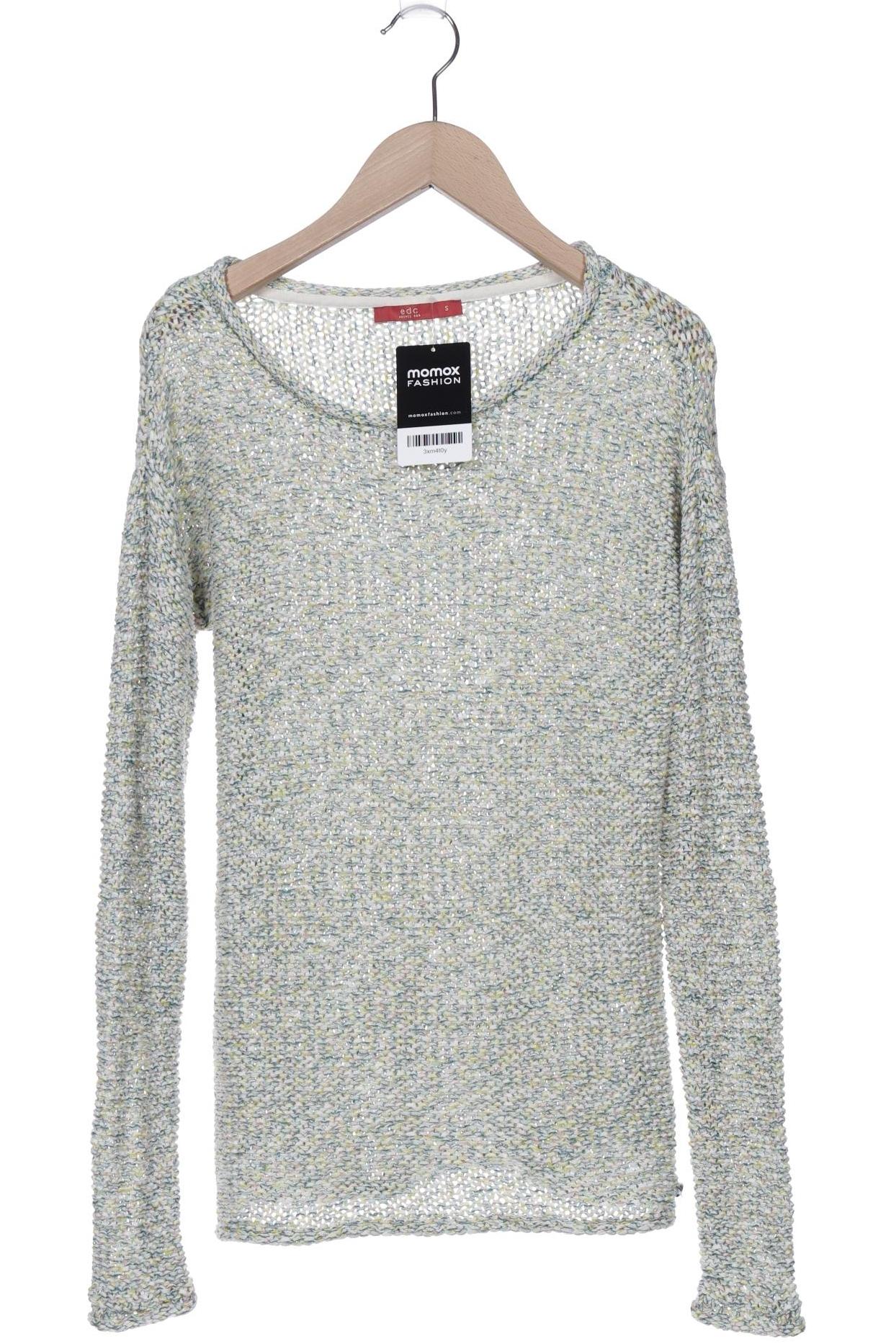 

edc by Esprit Damen Pullover, grün, Gr. 36